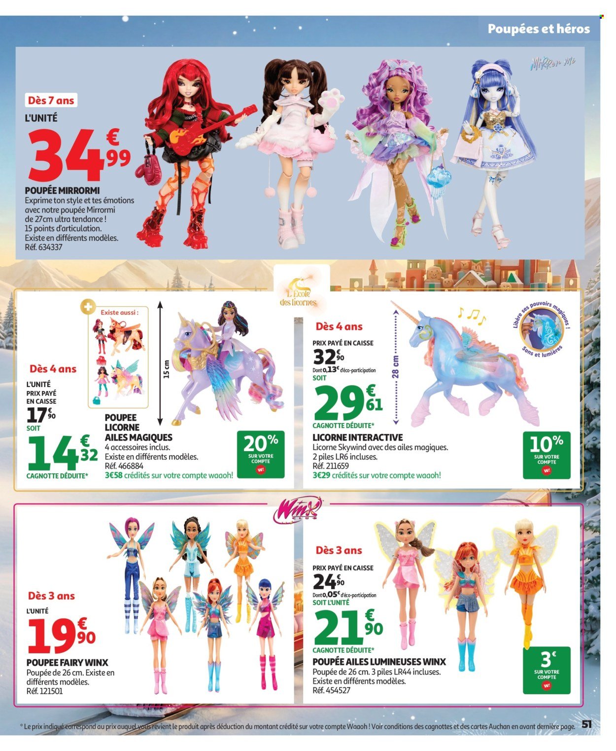 Catalogue AUCHAN - Jouets de Noël