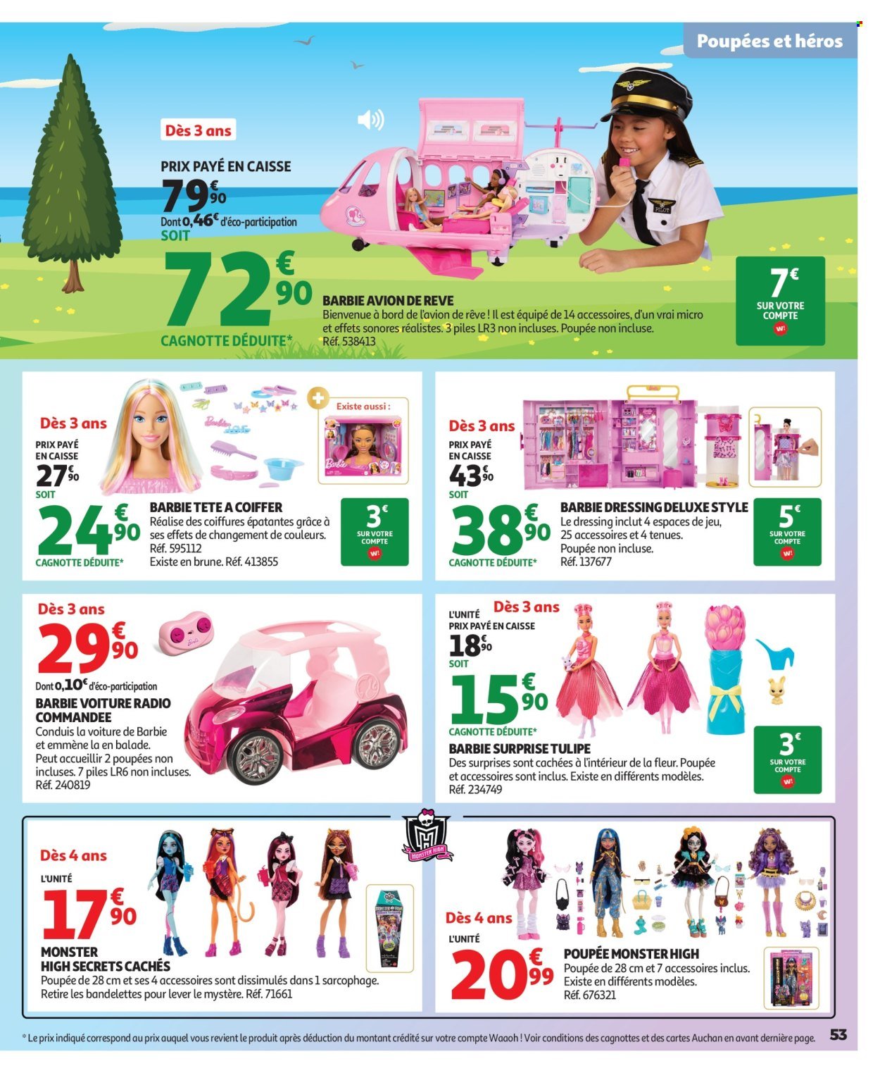 Catalogue AUCHAN - Jouets de Noël