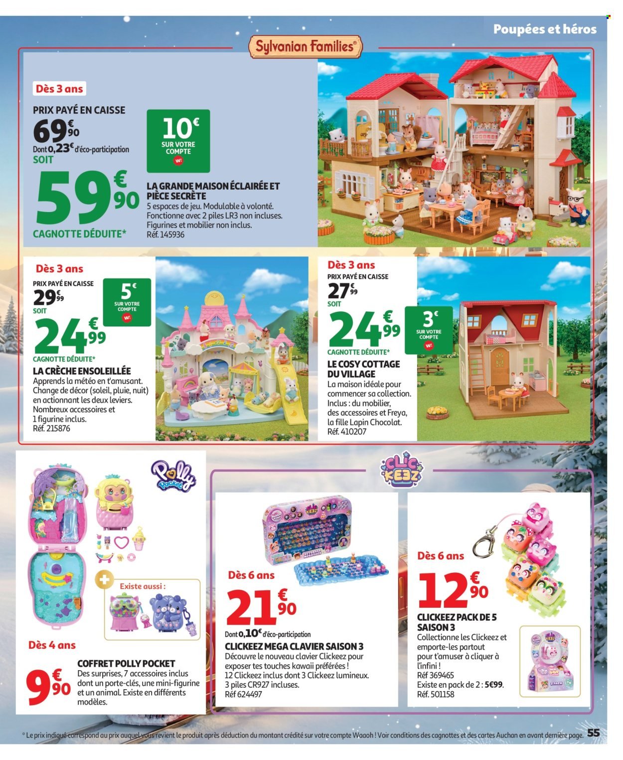 Catalogue AUCHAN - Jouets de Noël