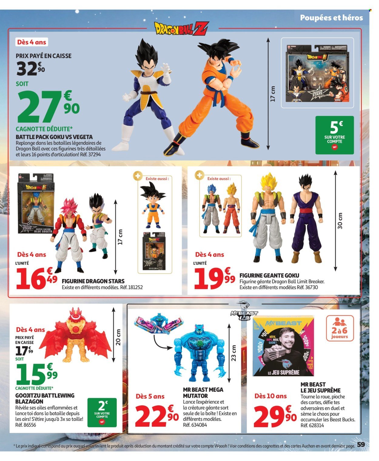 Catalogue AUCHAN - Jouets de Noël