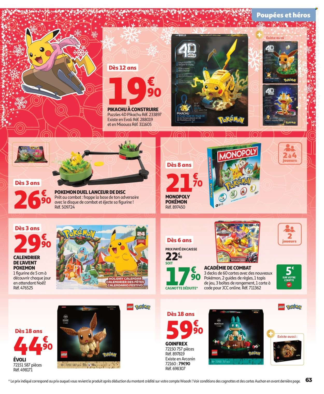 Catalogue AUCHAN - Jouets de Noël