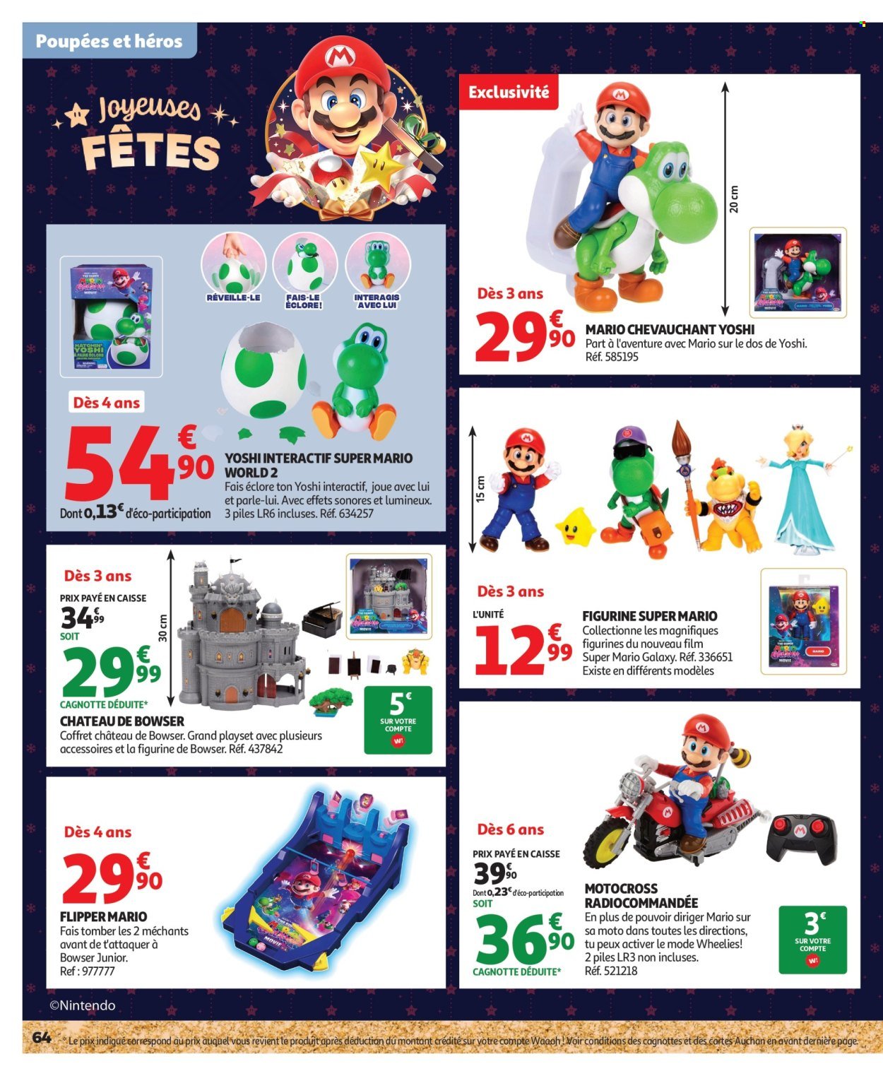 Catalogue AUCHAN - Jouets de Noël