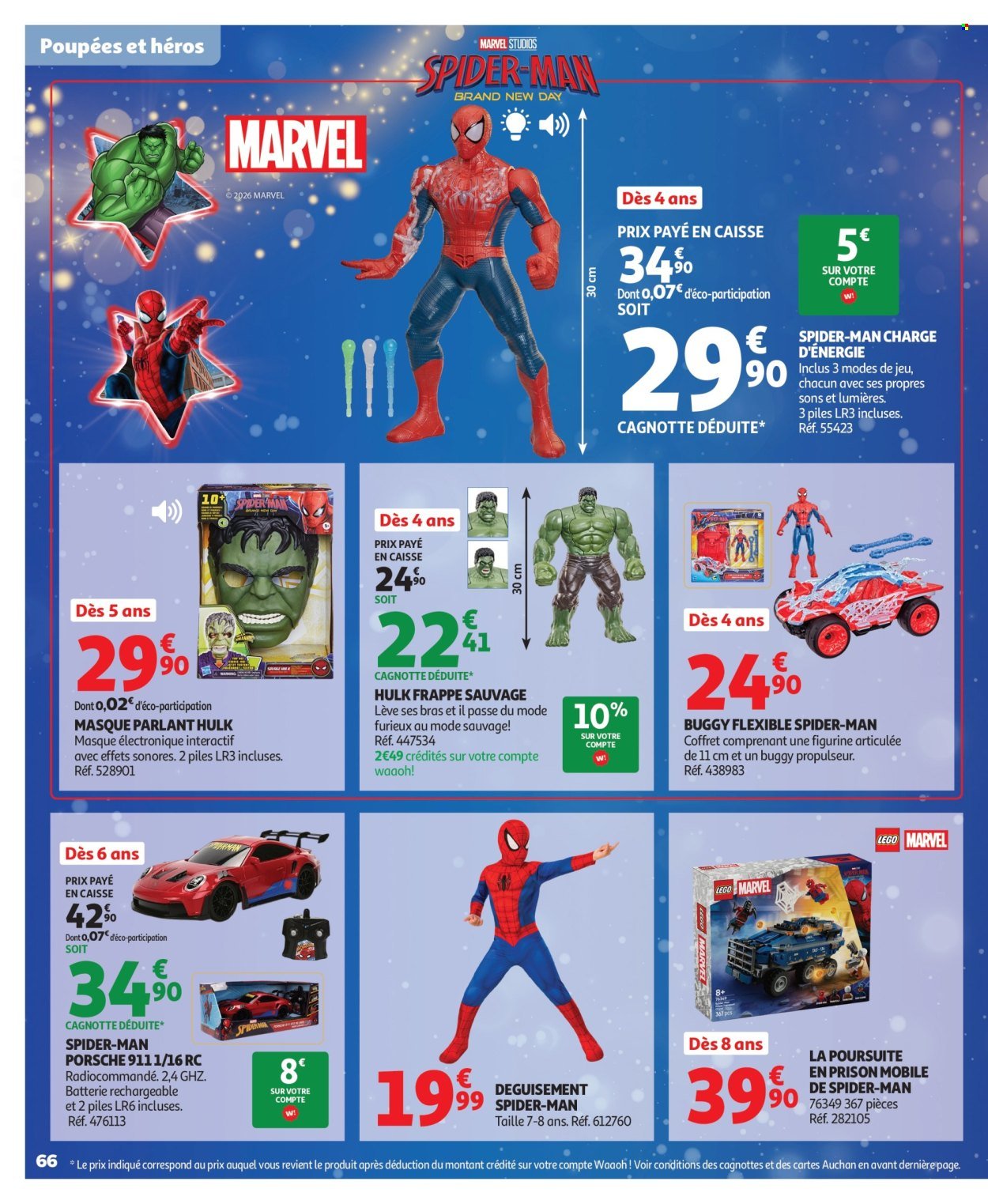 Catalogue AUCHAN - Jouets de Noël