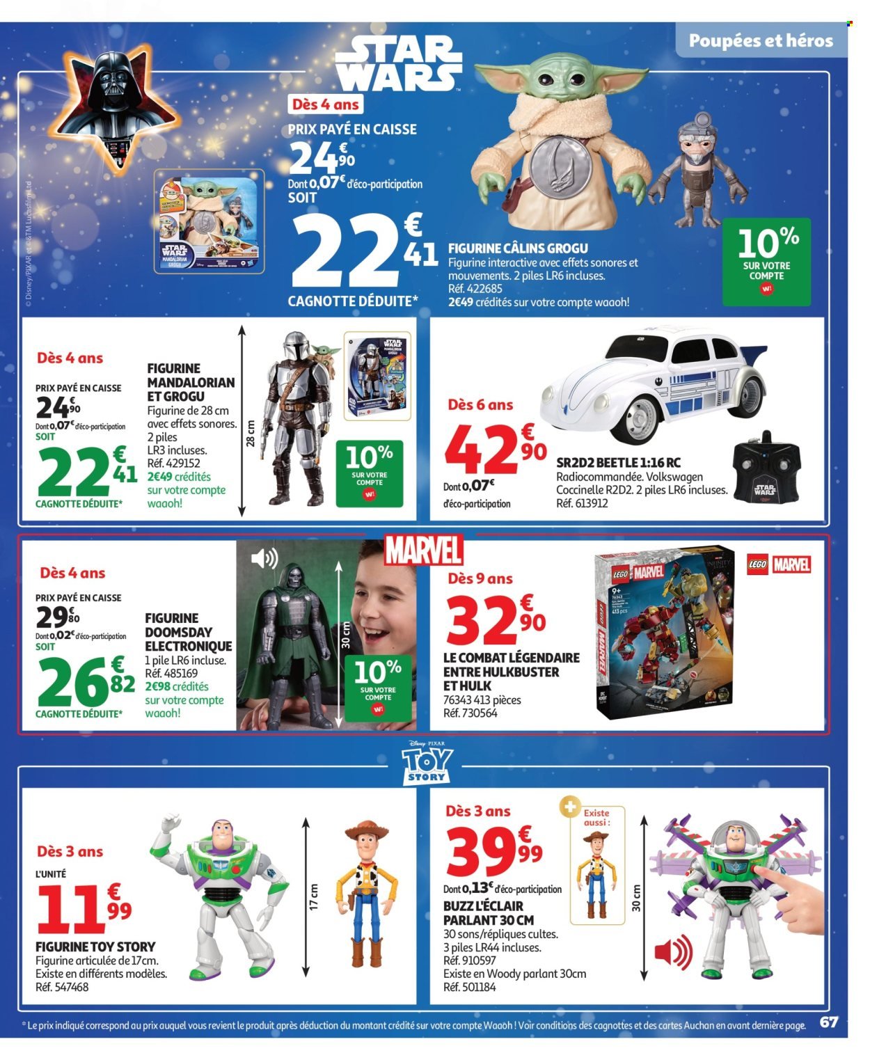 Catalogue AUCHAN - Jouets de Noël