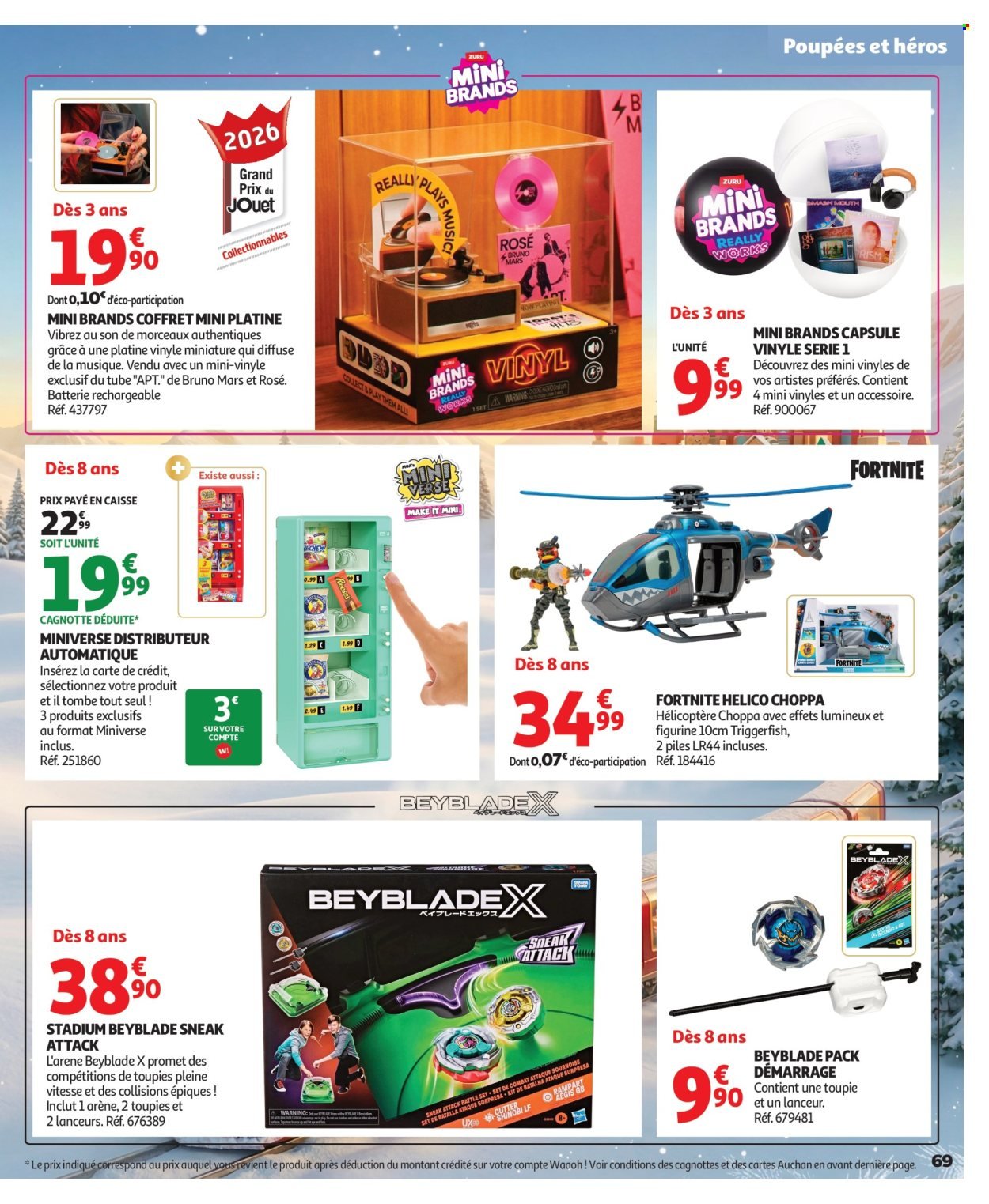 Catalogue AUCHAN - Jouets de Noël