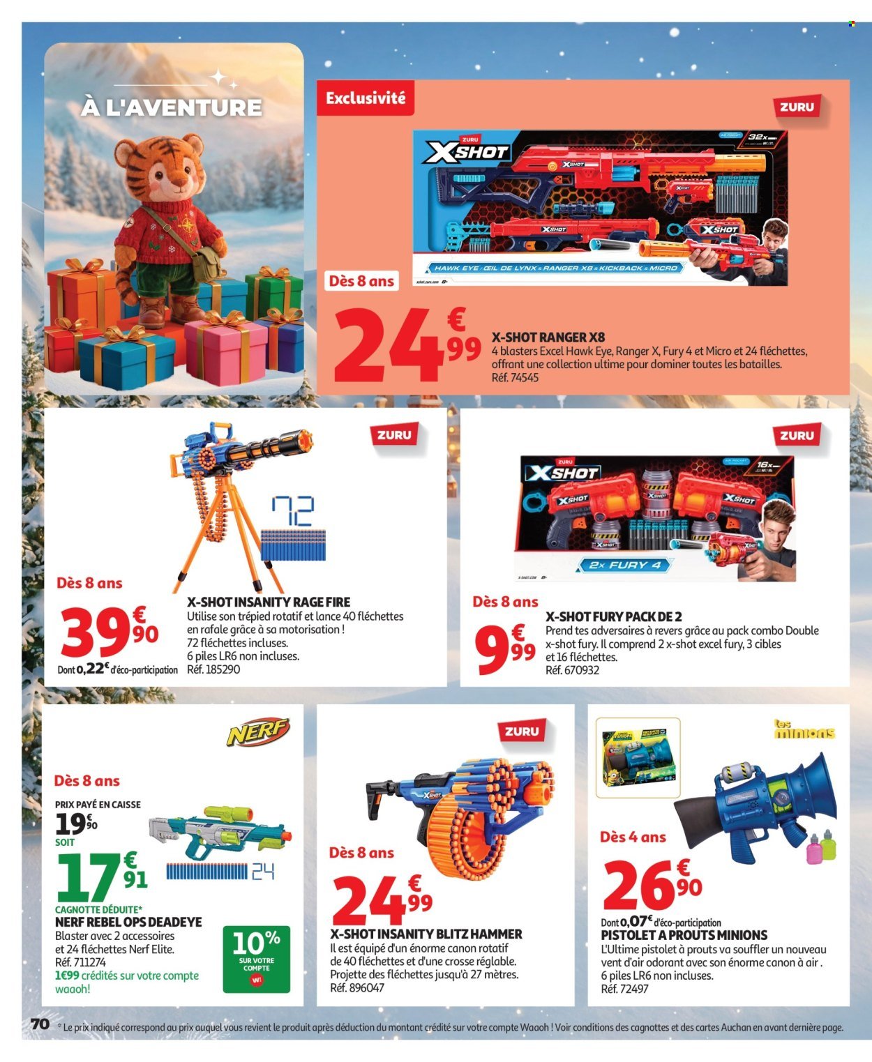 Catalogue AUCHAN - Jouets de Noël