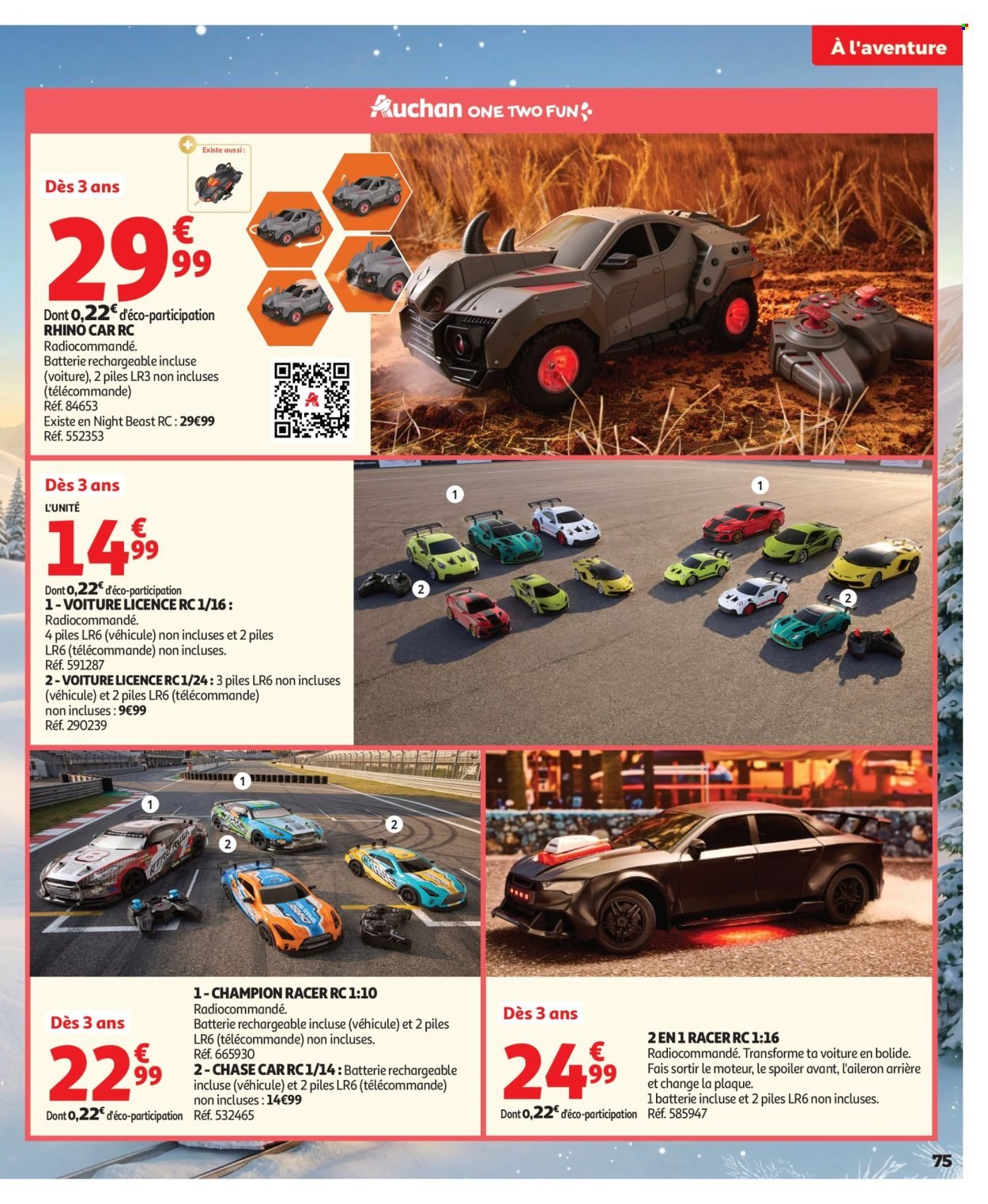 Catalogue AUCHAN - Jouets de Noël