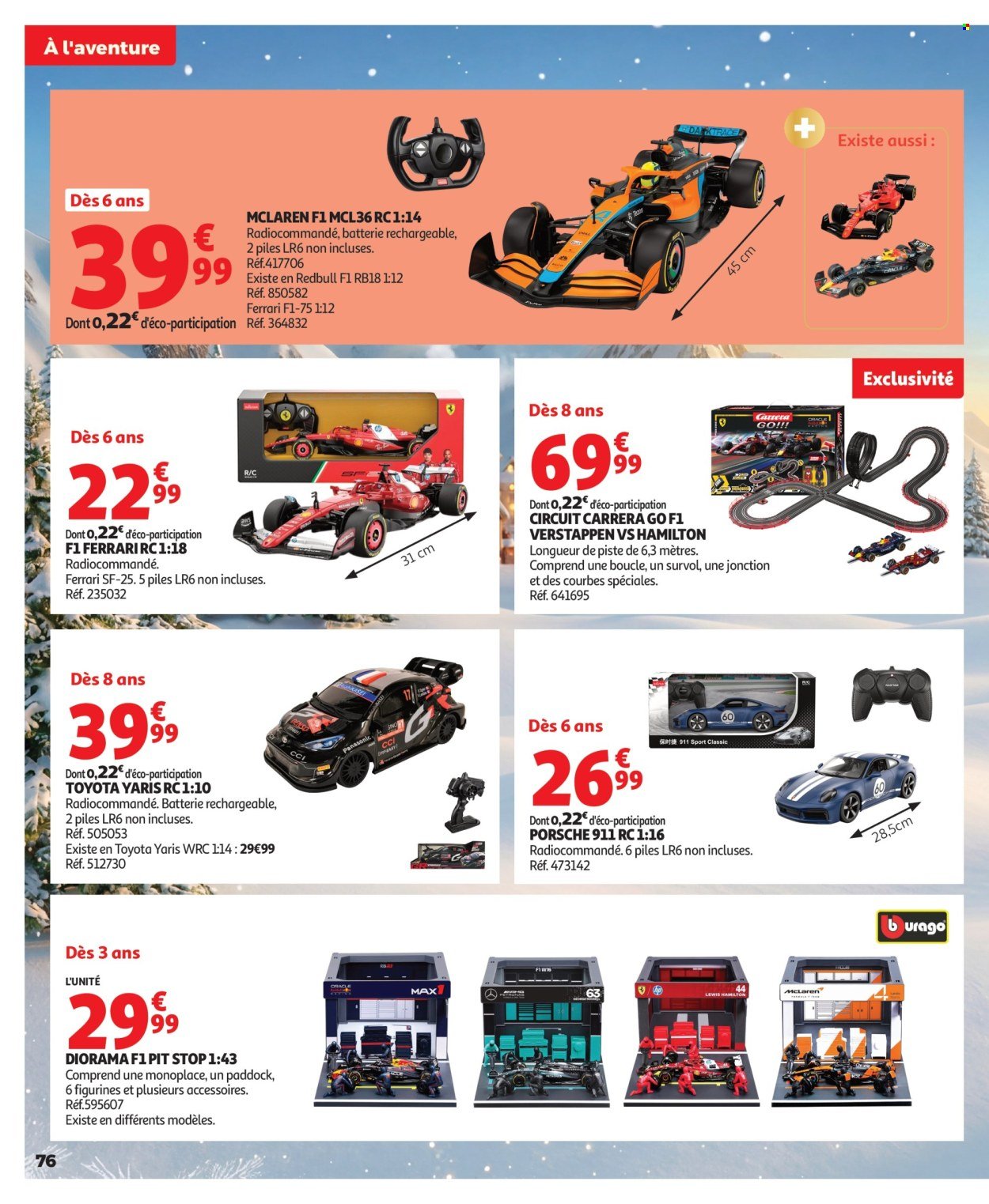 Catalogue AUCHAN - Jouets de Noël