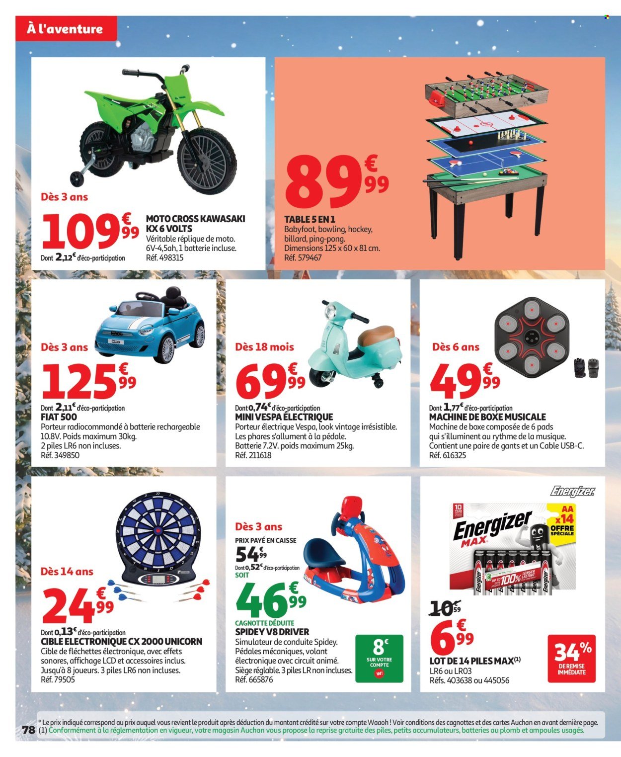 Catalogue AUCHAN - Jouets de Noël