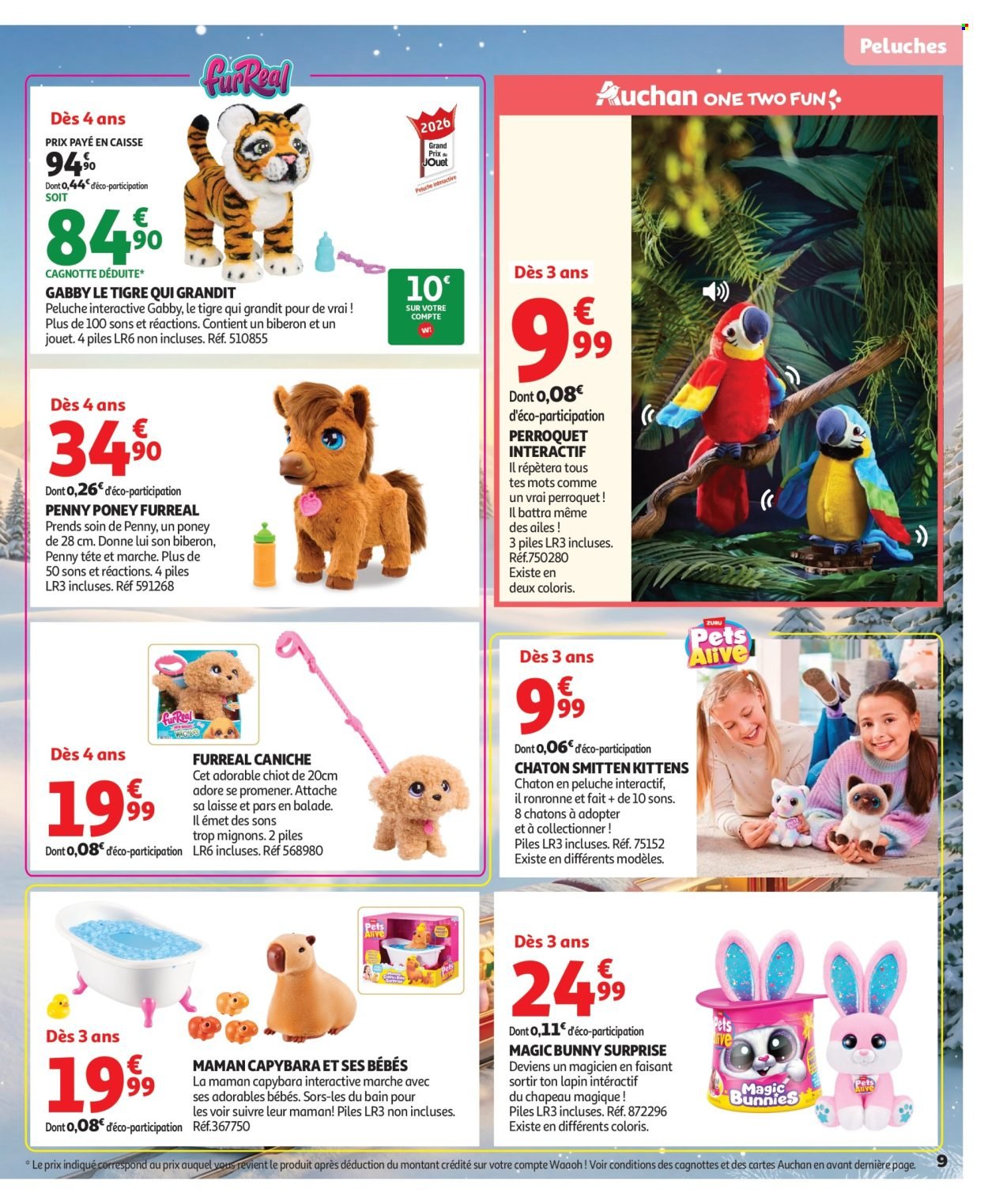 Catalogue AUCHAN - Jouets de Noël