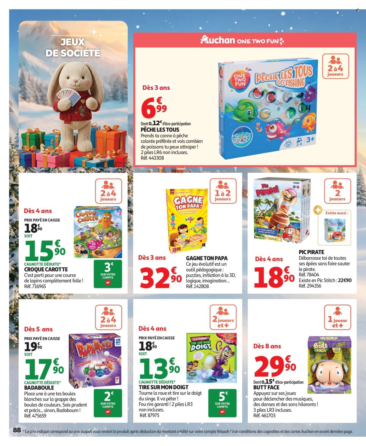 Catalogue AUCHAN - Jouets de Noël