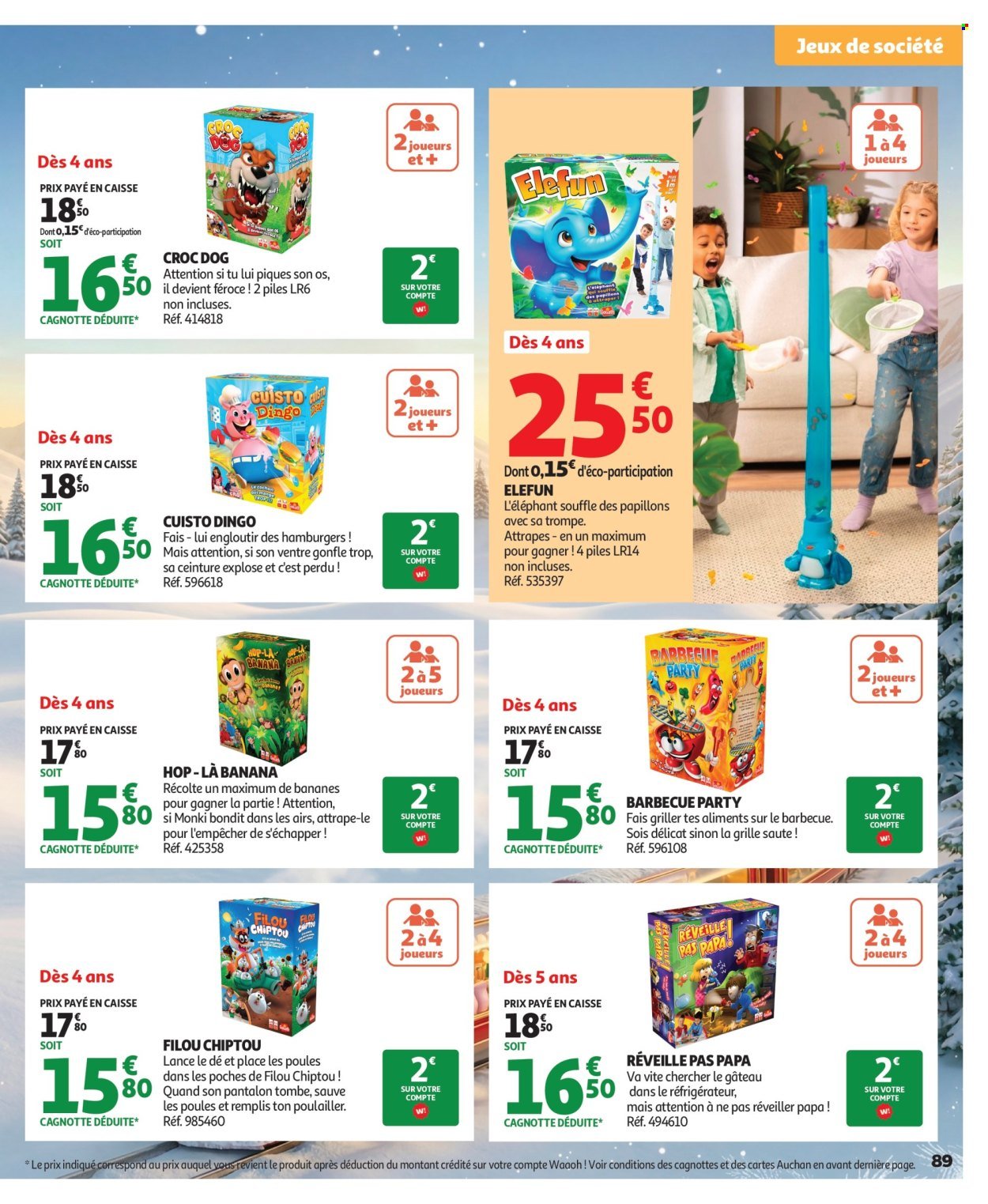 Catalogue AUCHAN - Jouets de Noël