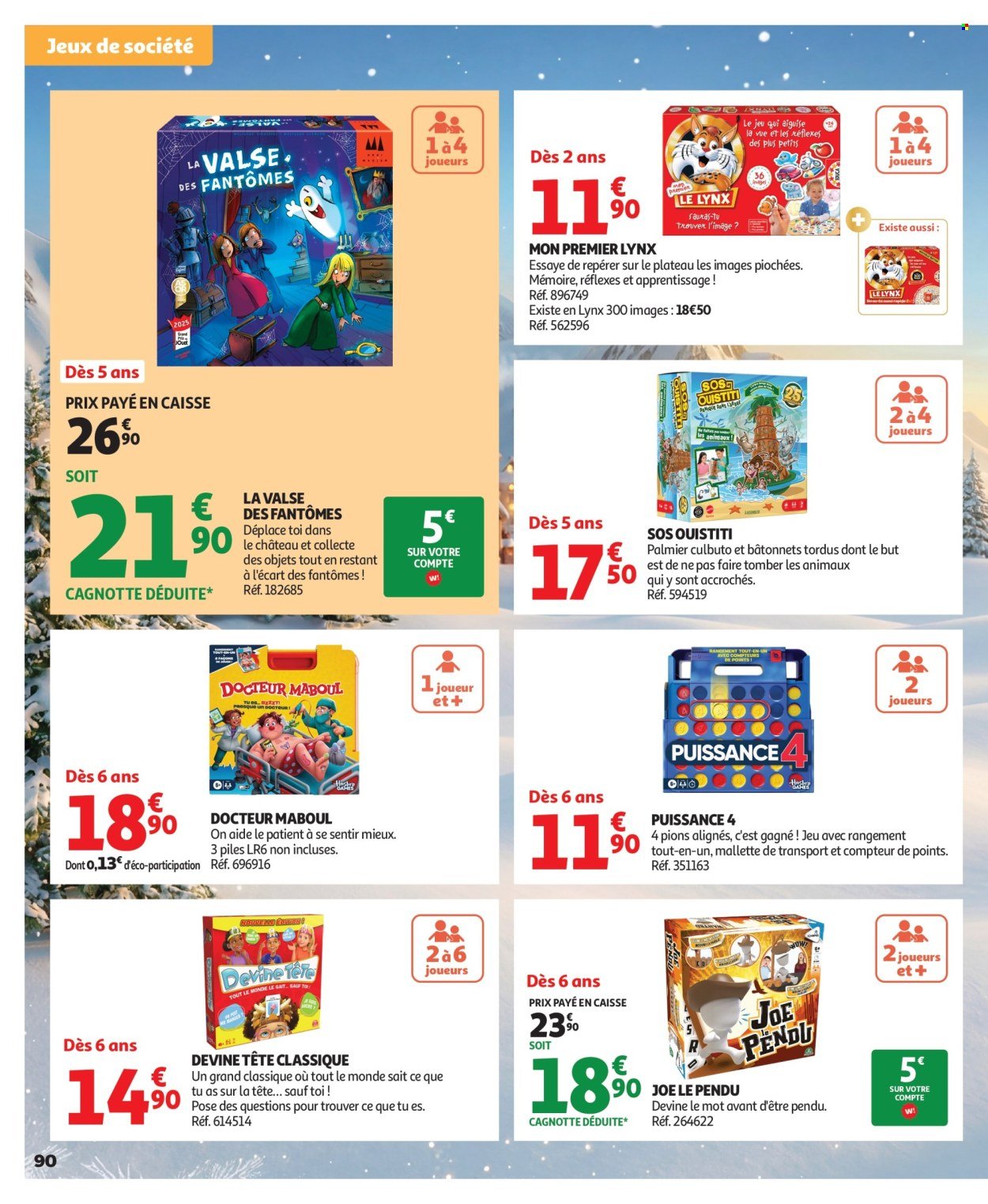 Catalogue AUCHAN - Jouets de Noël