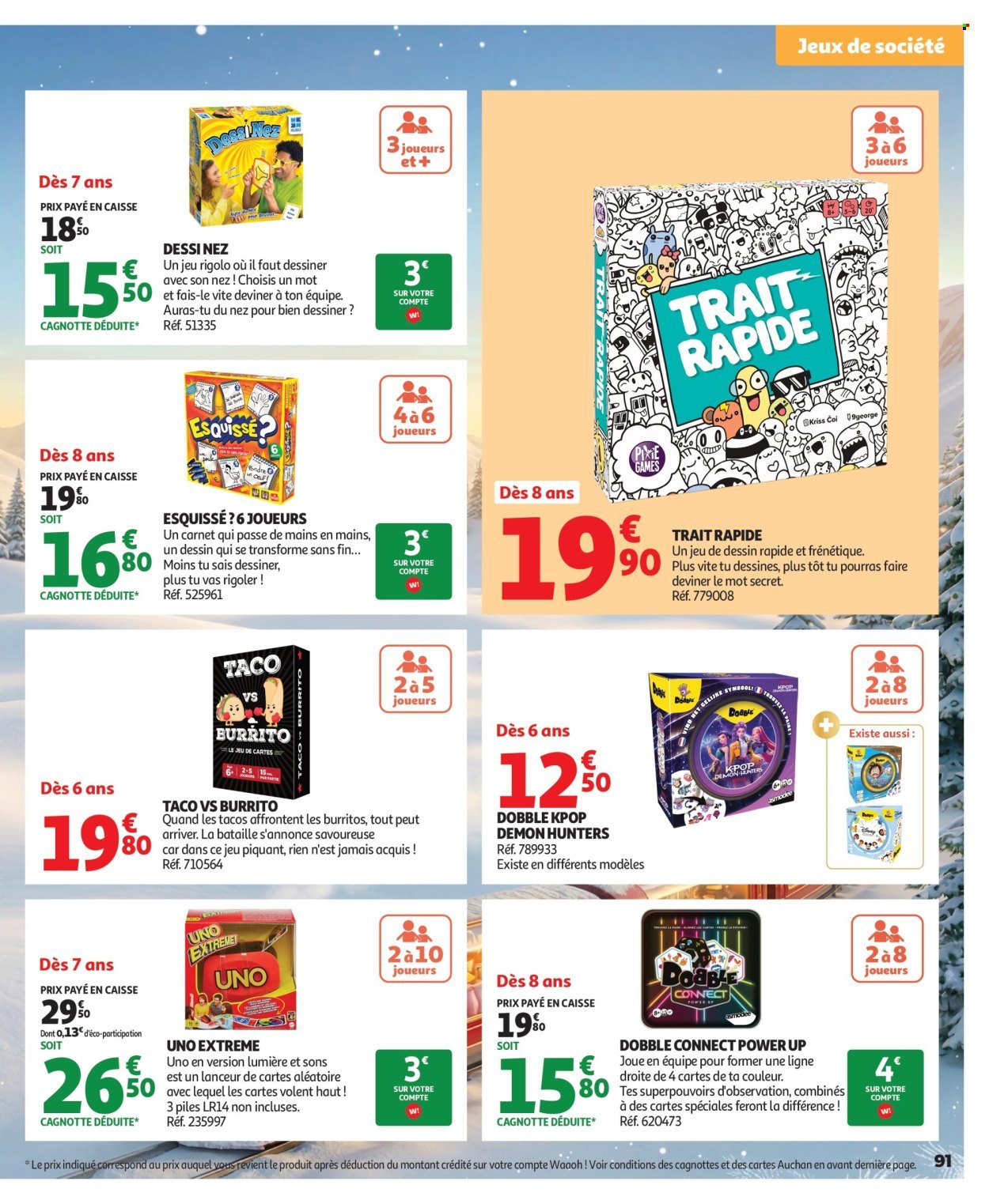 Catalogue AUCHAN - Jouets de Noël