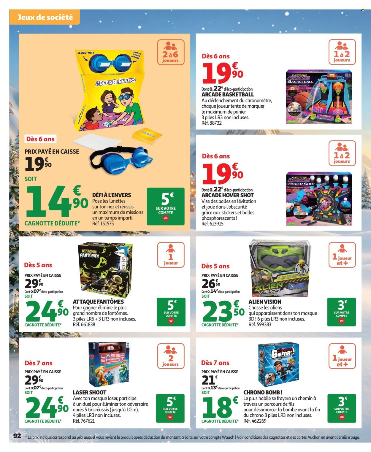 Catalogue AUCHAN - Jouets de Noël