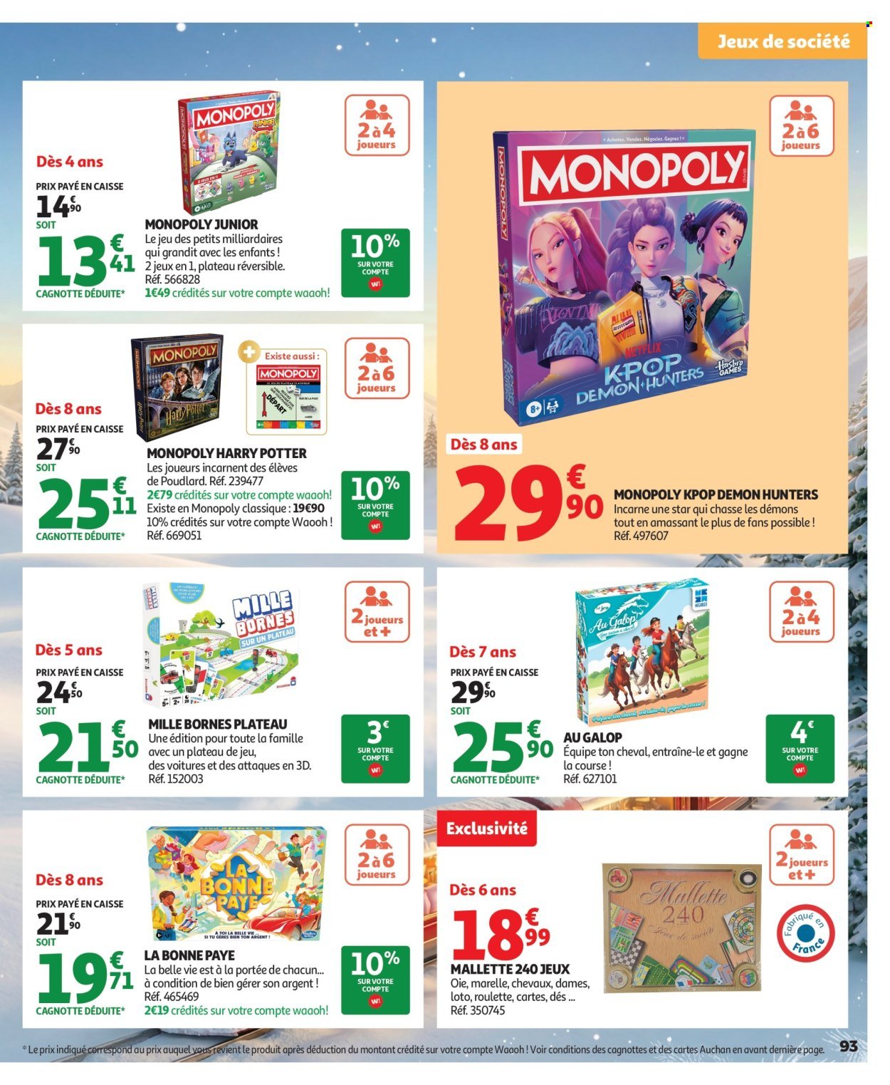 Catalogue AUCHAN - Jouets de Noël