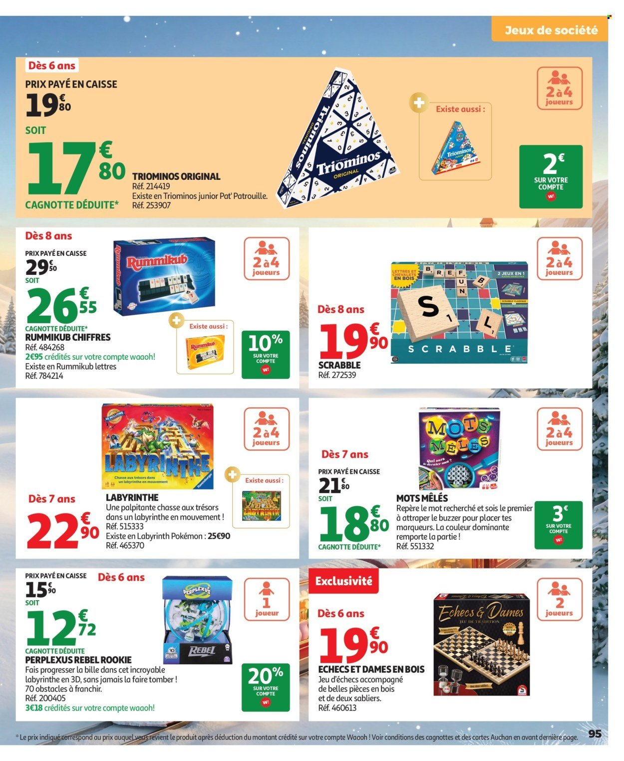 Catalogue AUCHAN - Jouets de Noël