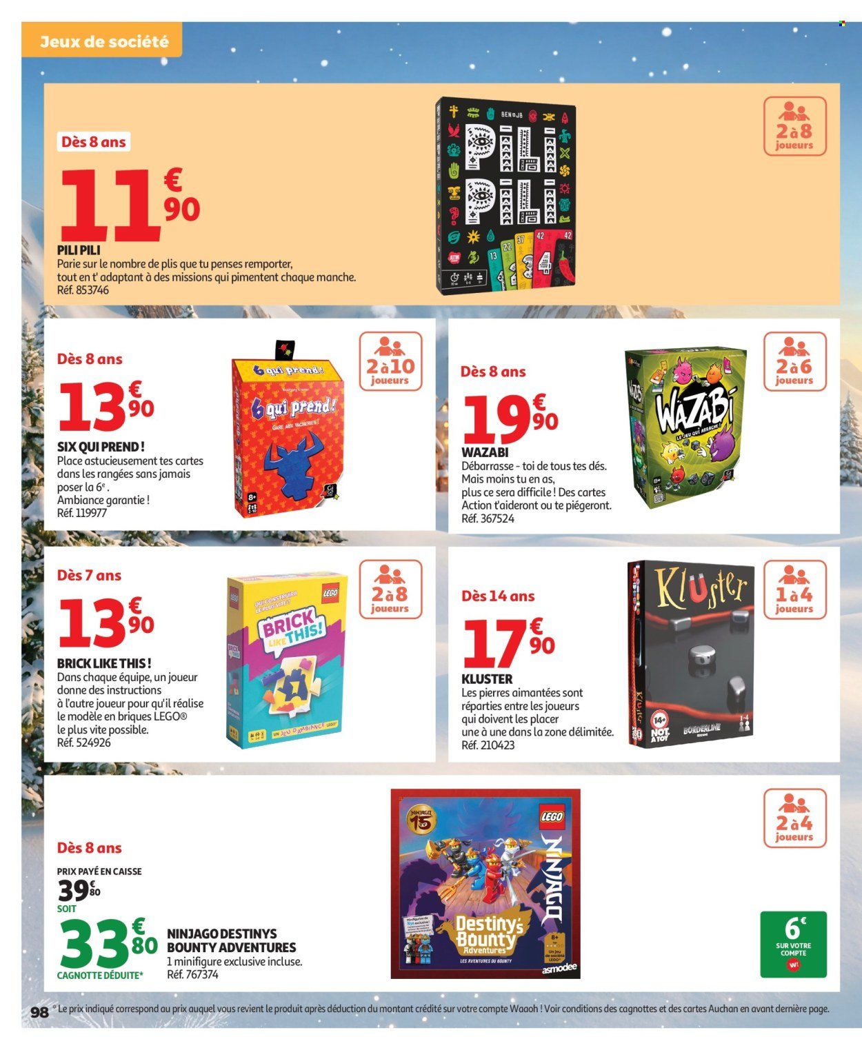 Catalogue AUCHAN - Jouets de Noël