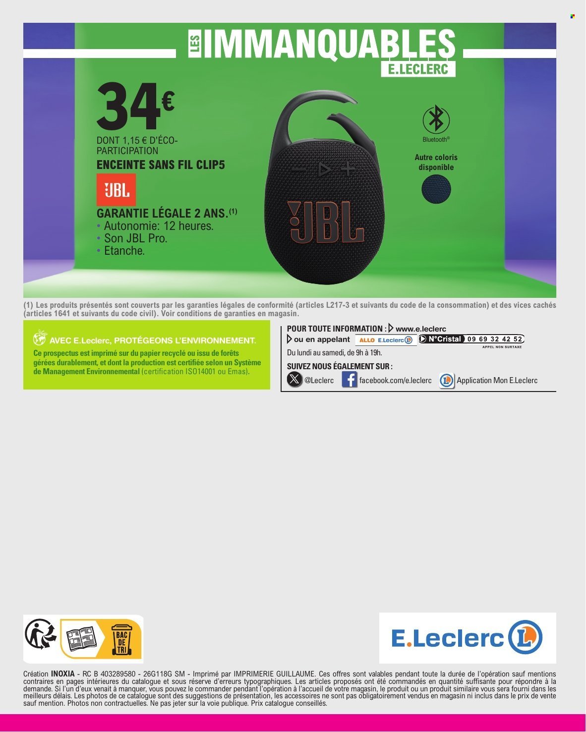 Catalogue E.LECLERC - DEPENSER MOINS