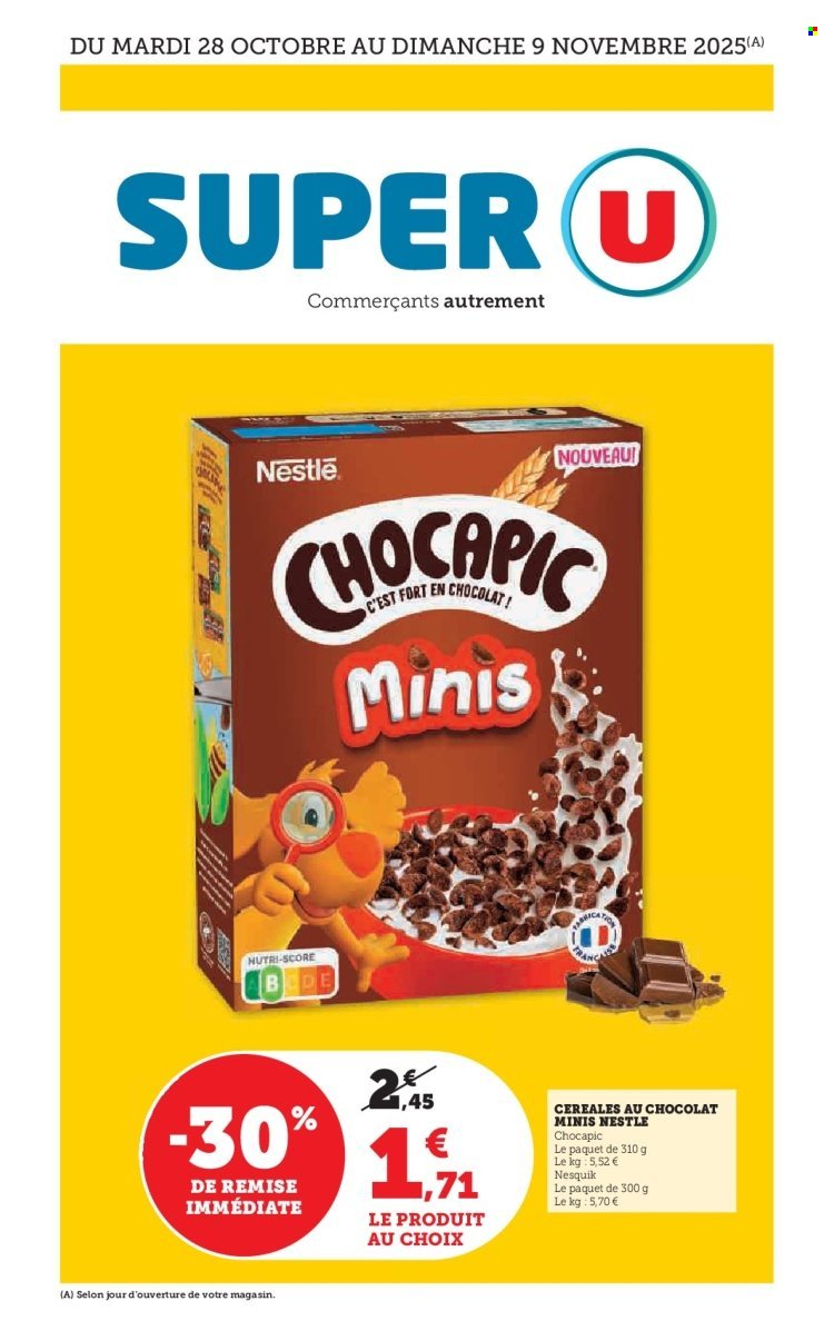 Catalogue SUPER U - Les prix bas de la semaine