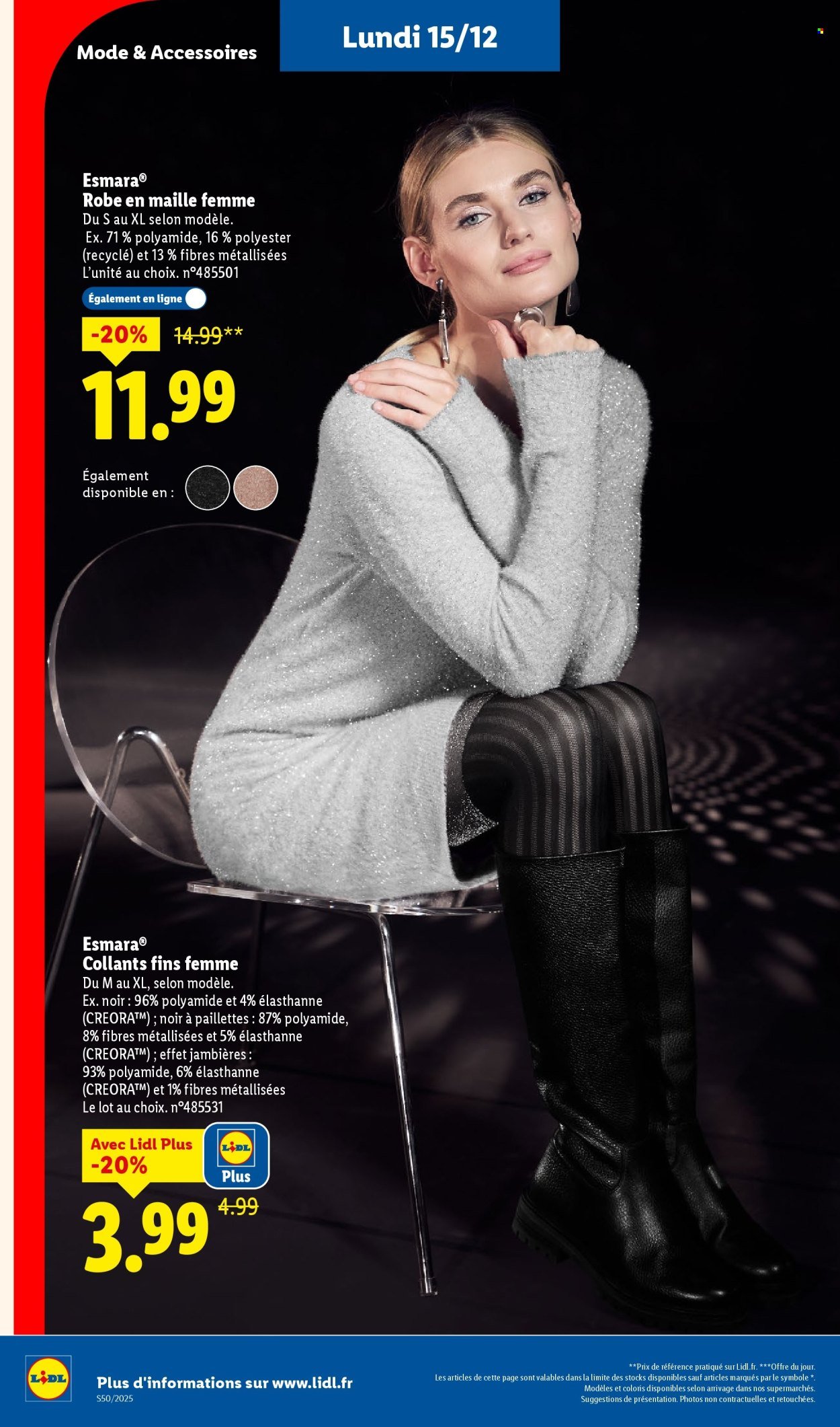 Catalogue LIDL - Les bonnes affaires de la semaine (2025-12-15 - 2025-12-18)