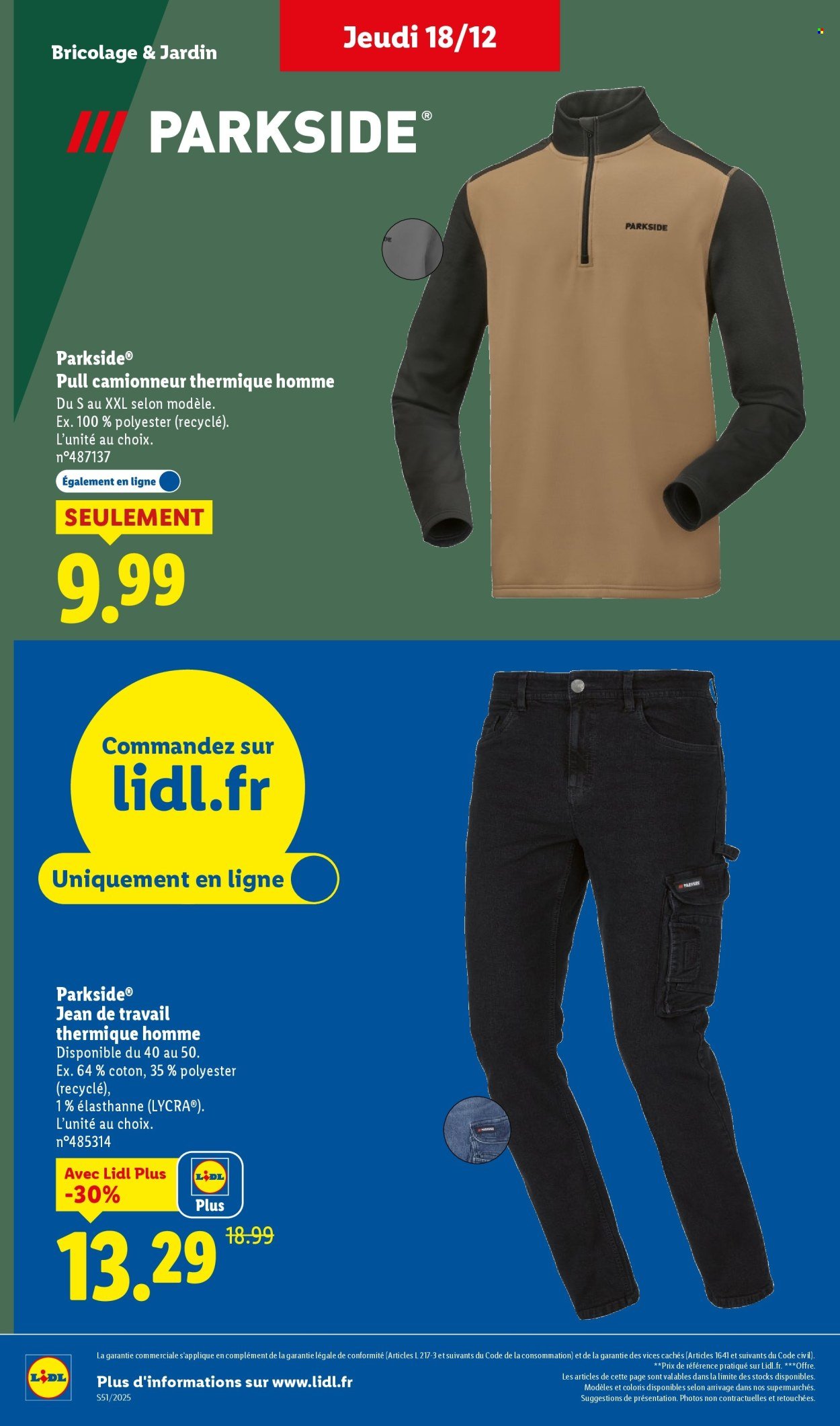 Catalogue LIDL - Les bonnes affaires de la semaine (2025-12-15 - 2025-12-18)