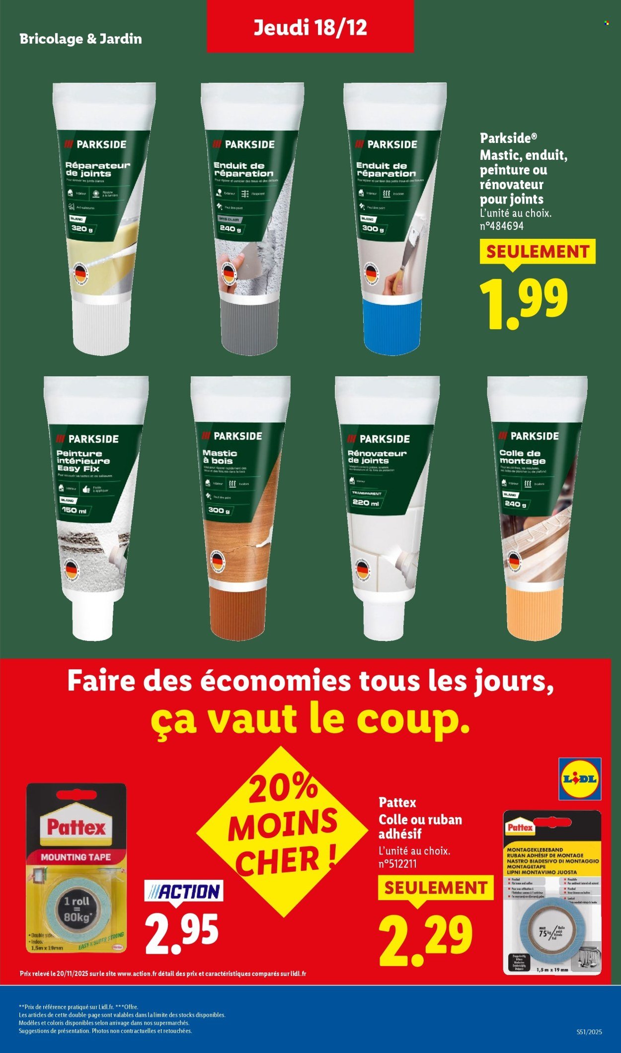 Catalogue LIDL - Les bonnes affaires de la semaine (2025-12-15 - 2025-12-18)