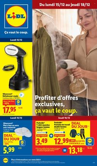 Catalogue LIDL - Les bonnes affaires de la semaine