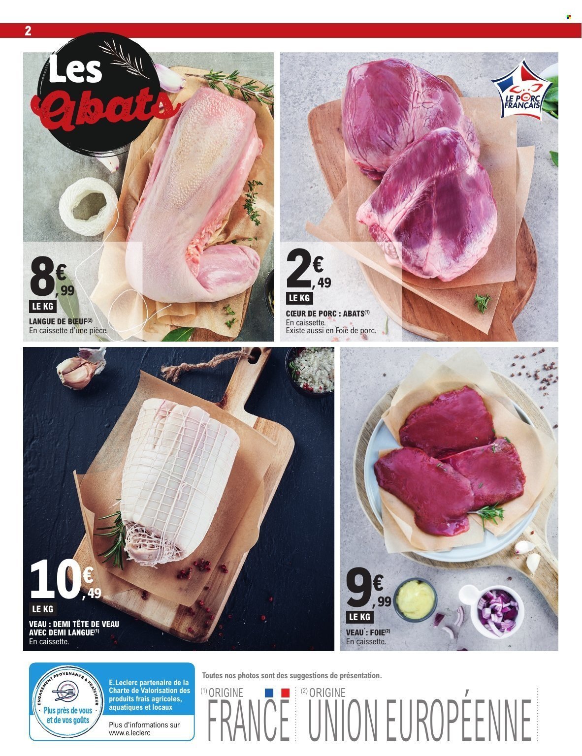 Catalogue E.LECLERC - FOIRE A LA VIANDE & VOLAILLE (2025-09-30 - 2025-10-04)