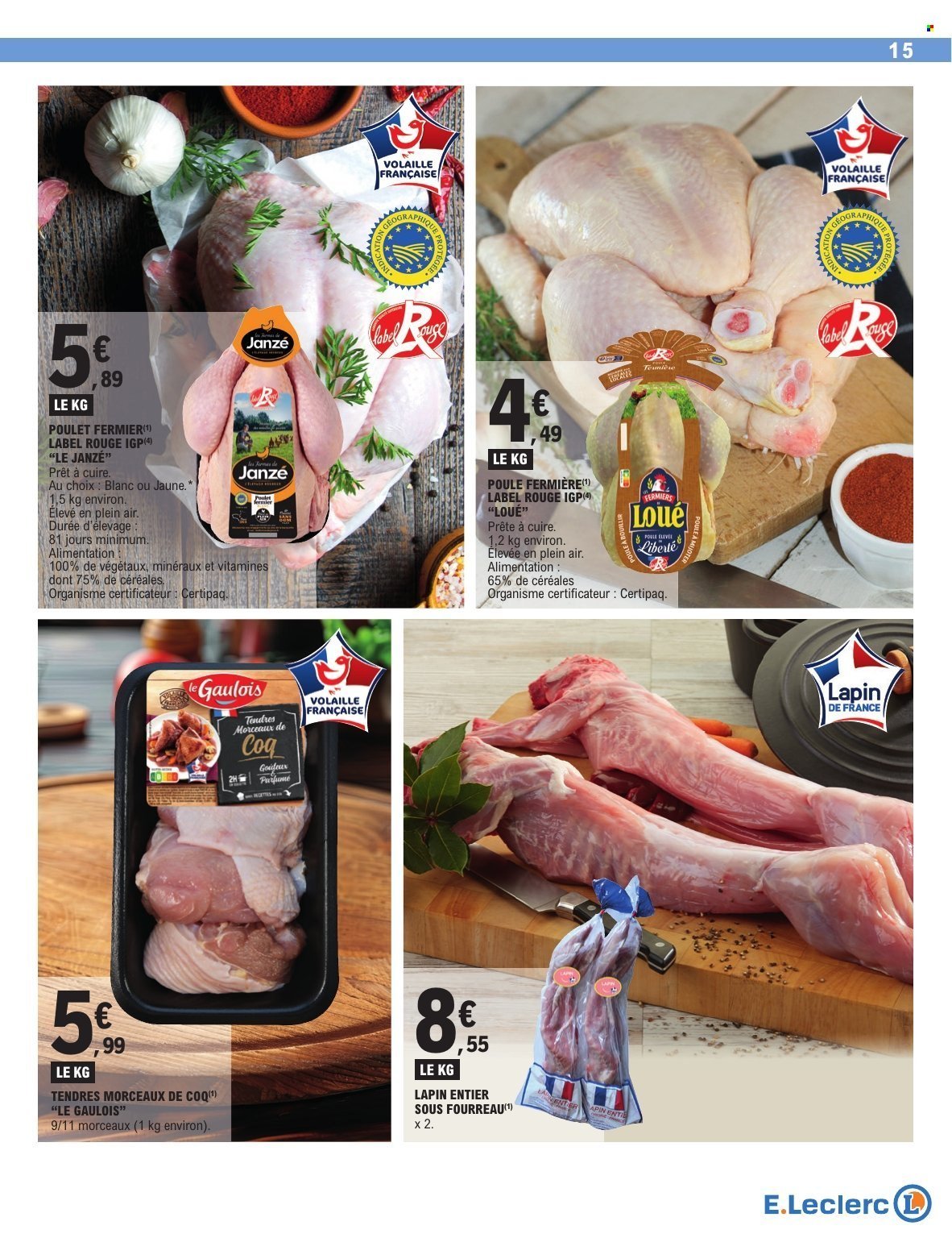 Catalogue E.LECLERC - FOIRE A LA VIANDE & VOLAILLE (2025-09-30 - 2025-10-04)