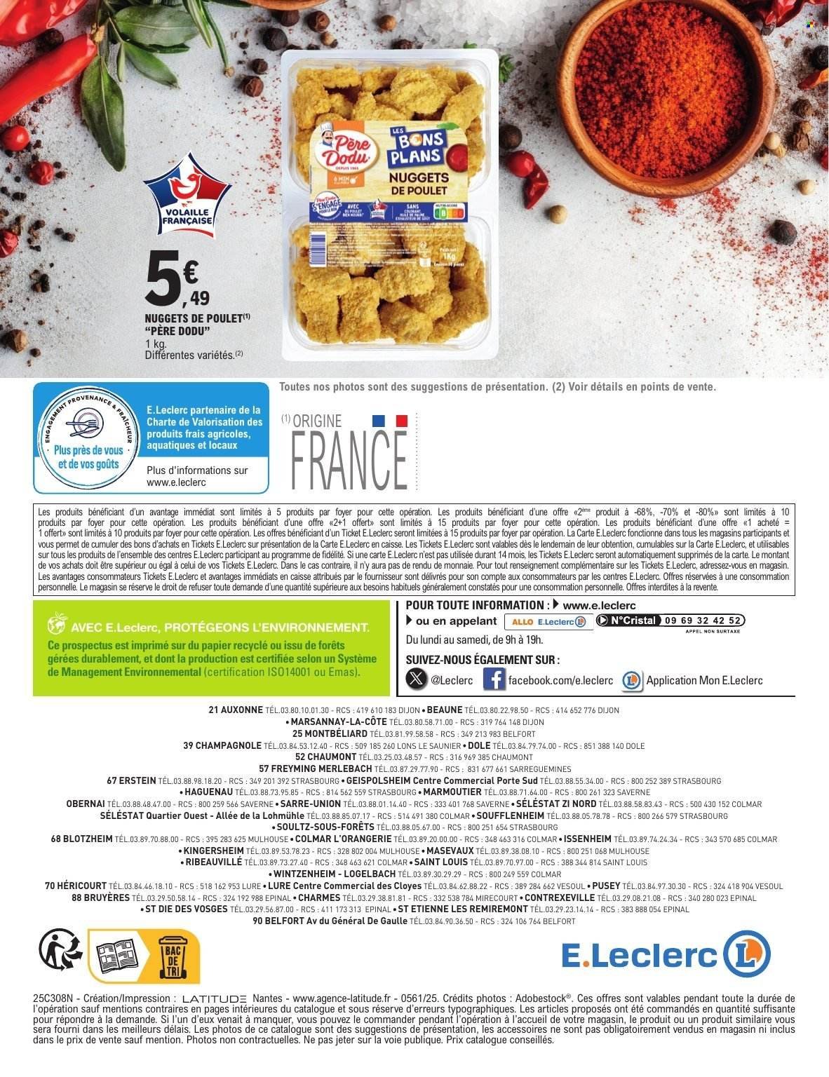 Catalogue E.LECLERC - FOIRE A LA VIANDE & VOLAILLE (2025-09-30 - 2025-10-04)