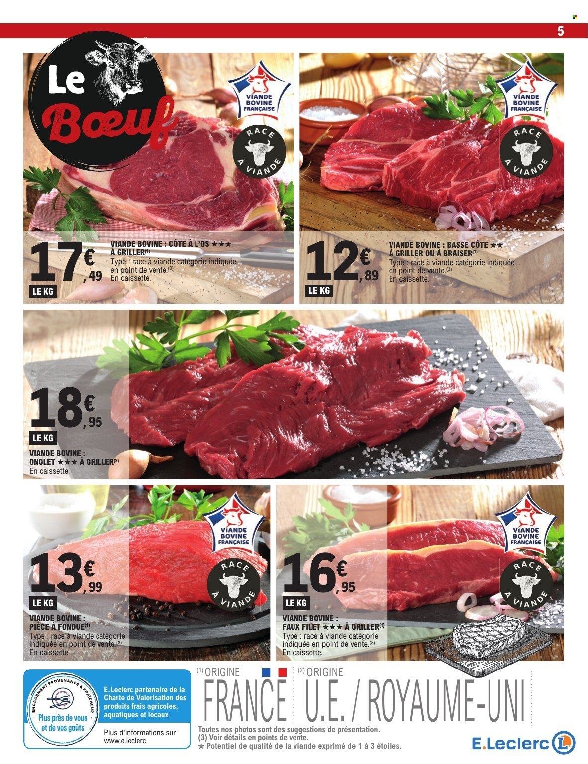 Catalogue E.LECLERC - FOIRE A LA VIANDE & VOLAILLE (2025-09-30 - 2025-10-04)