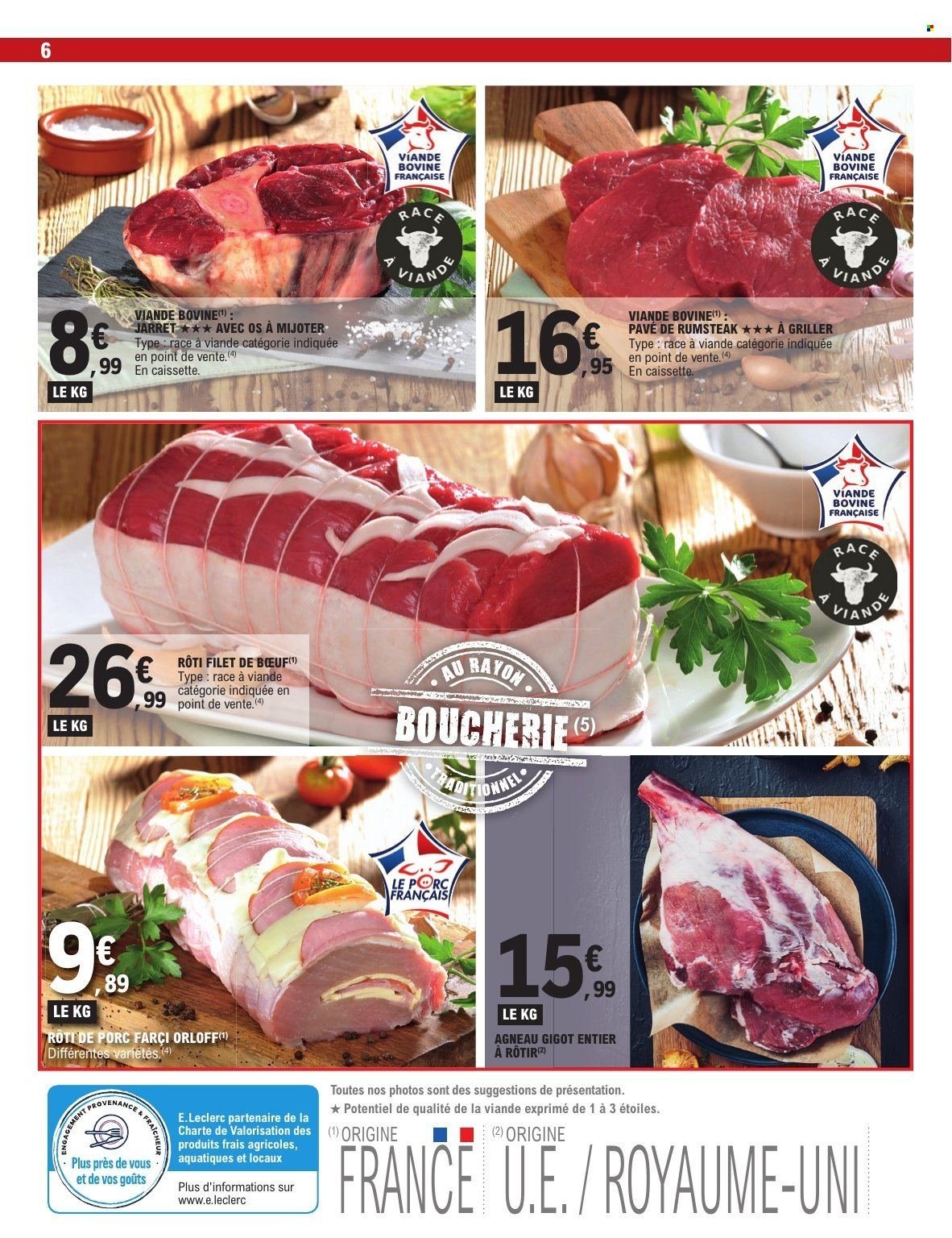 Catalogue E.LECLERC - FOIRE A LA VIANDE & VOLAILLE (2025-09-30 - 2025-10-04)