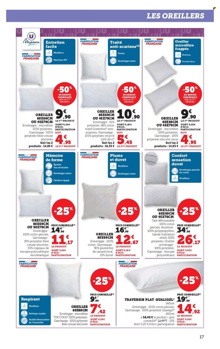 Catalogue SUPER U - Le blanc à prix bas (2025-12-16 - 2026-01-11)