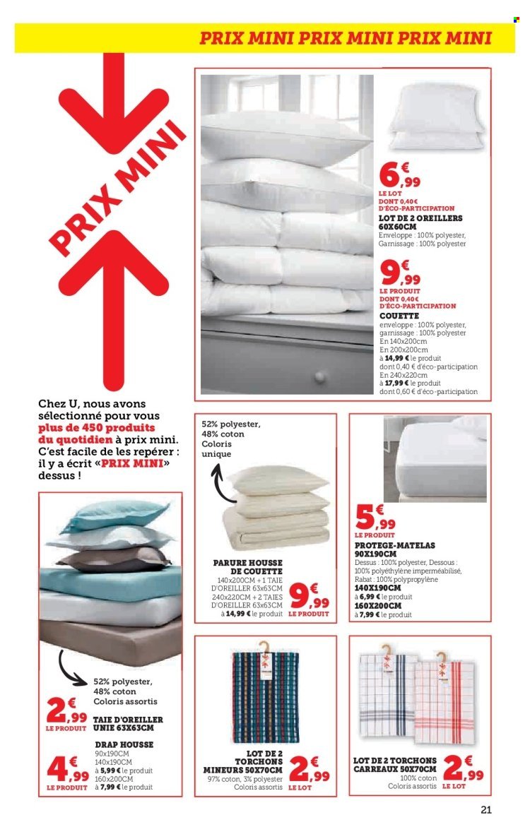 Catalogue SUPER U - Le blanc à prix bas (2025-12-16 - 2026-01-11)