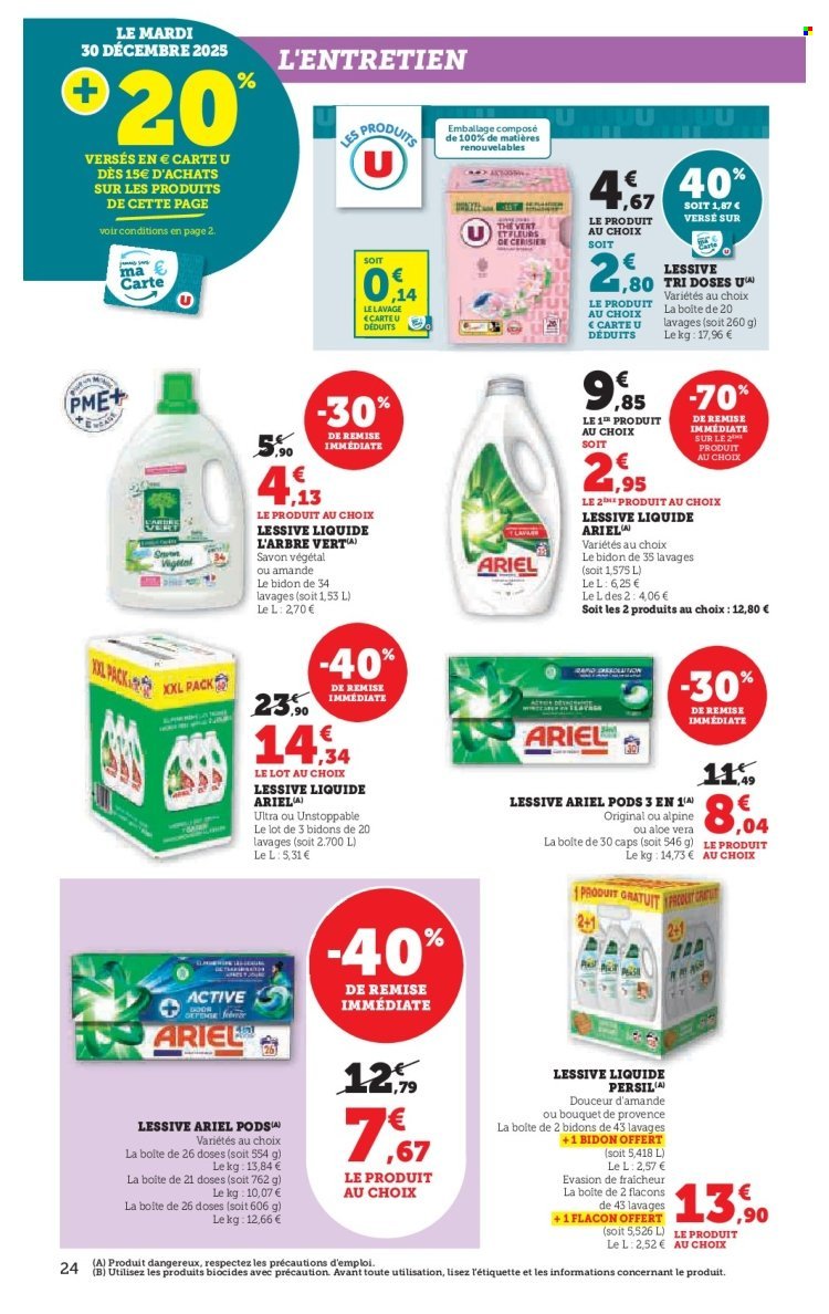 Catalogue SUPER U - Le blanc à prix bas (2025-12-16 - 2026-01-11)