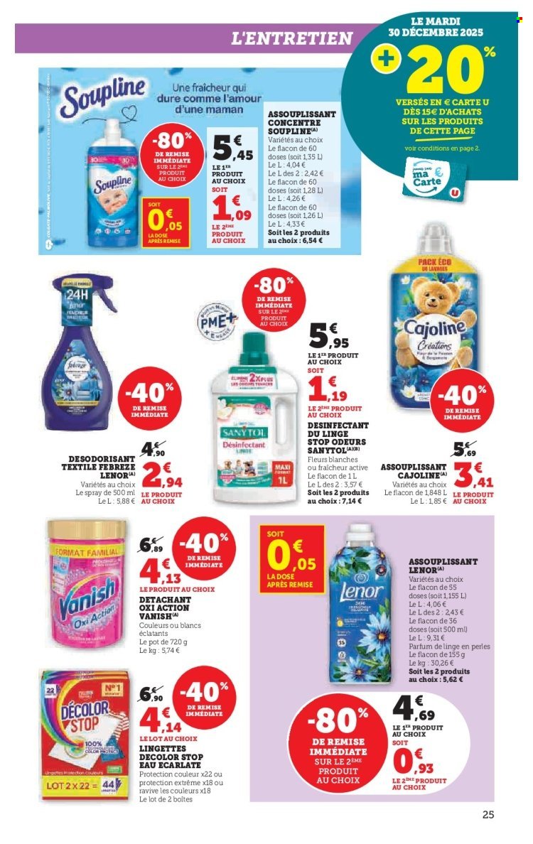 Catalogue SUPER U - Le blanc à prix bas (2025-12-16 - 2026-01-11)