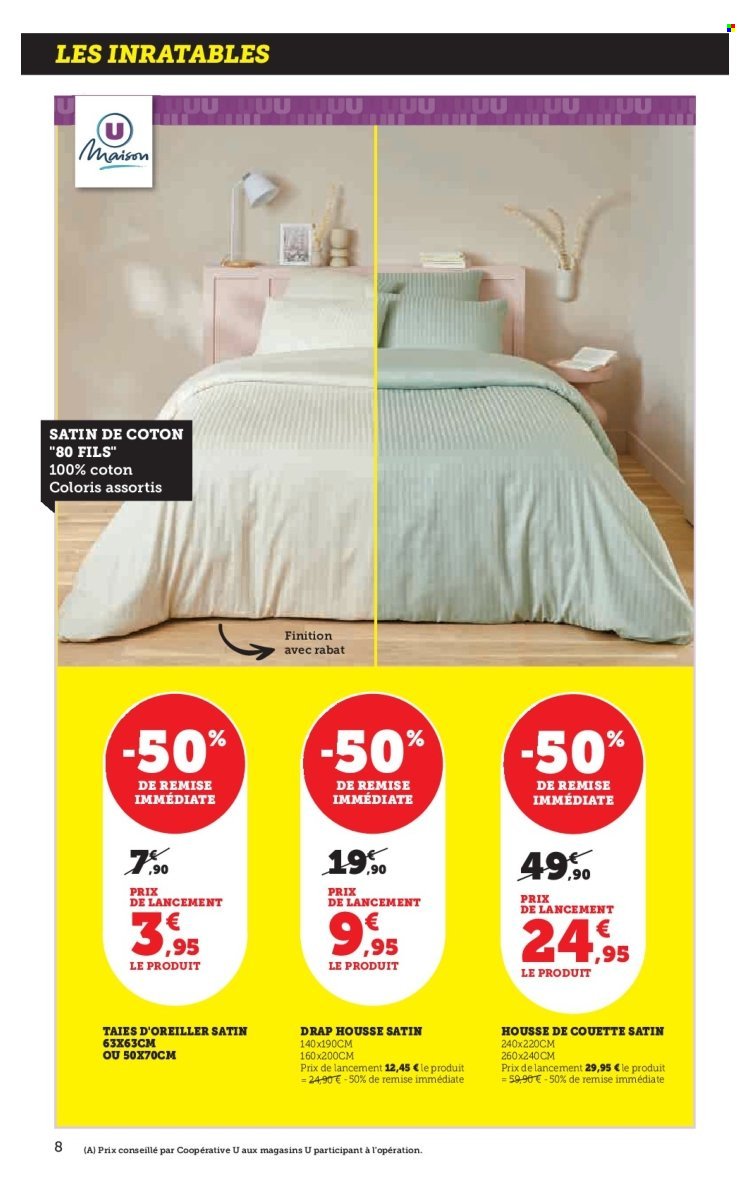 Catalogue SUPER U - Le blanc à prix bas (2025-12-16 - 2026-01-11)