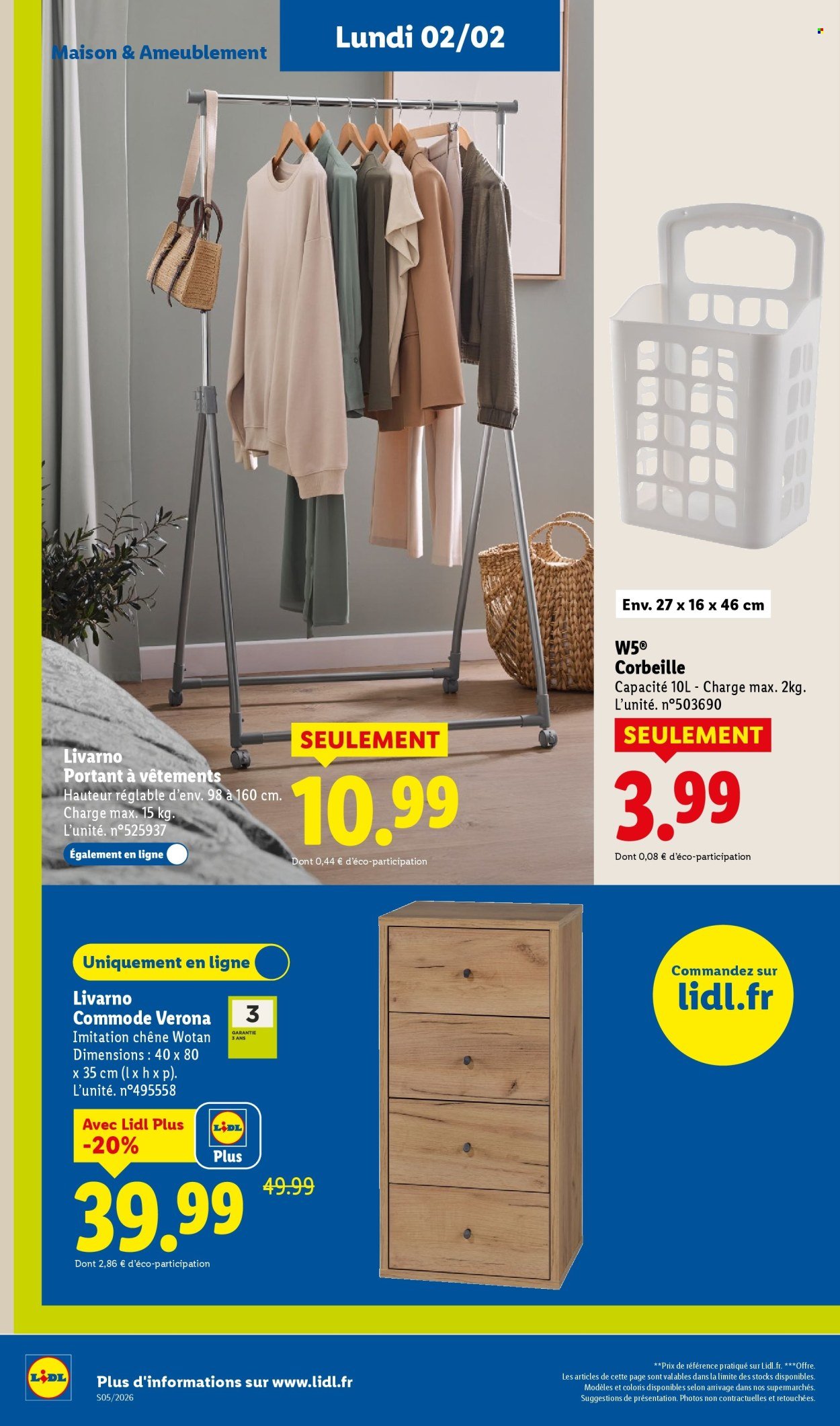 Catalogue LIDL - Les bonnes affaires de la semaine
