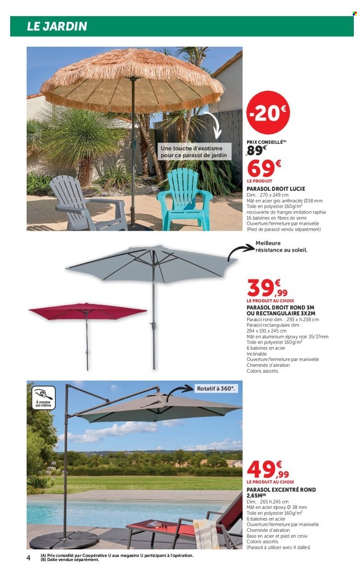 Catalogue SUPER U - Les beaux jours à prix bas (2026-04-28 - 2026-05-10)