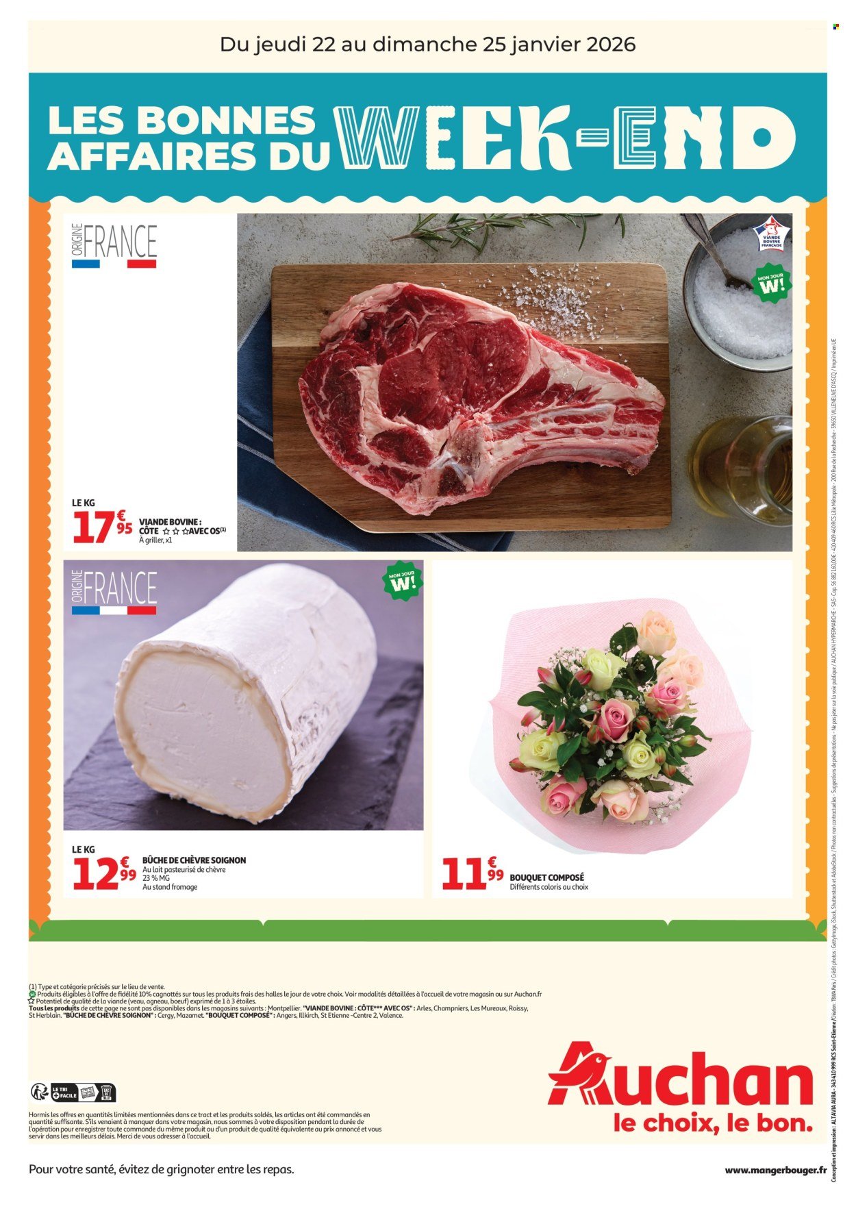 Catalogue AUCHAN - Les bons plans du week-end dans votre hyper !