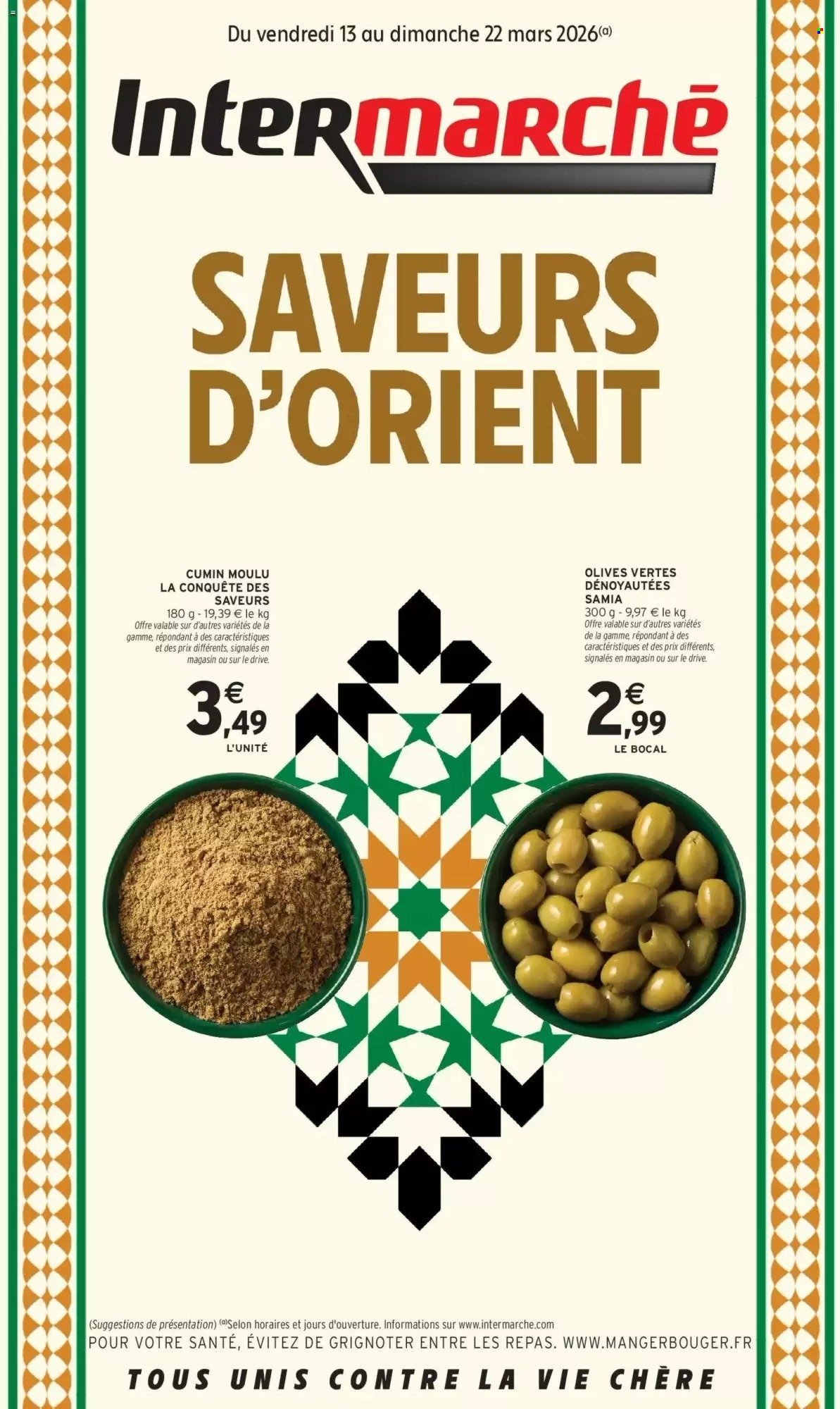 Catalogue INTERMARCHÉ - Saveurs d'Orient (2026-03-13 - 2026-03-22)
