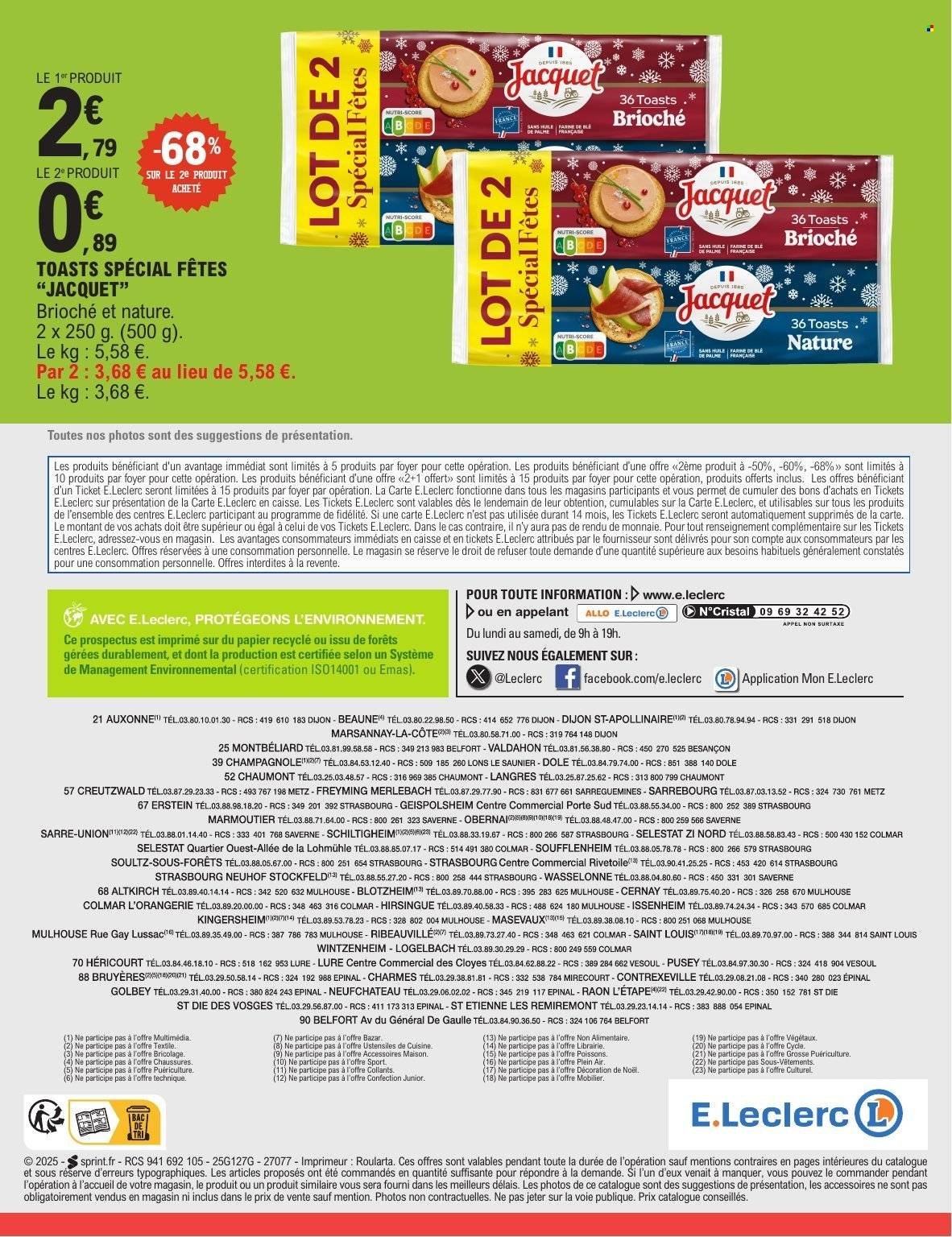 Catalogue E.LECLERC - DEPENSER MOINS