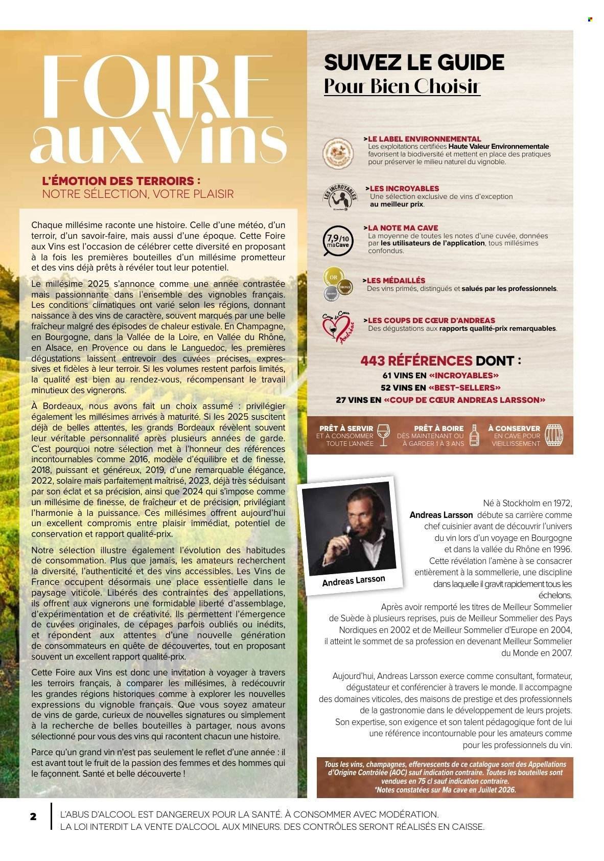 Catalogue E.LECLERC - Foire aux Vins