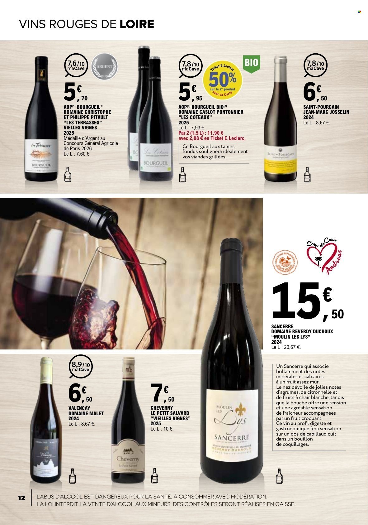 Catalogue E.LECLERC - Foire aux Vins