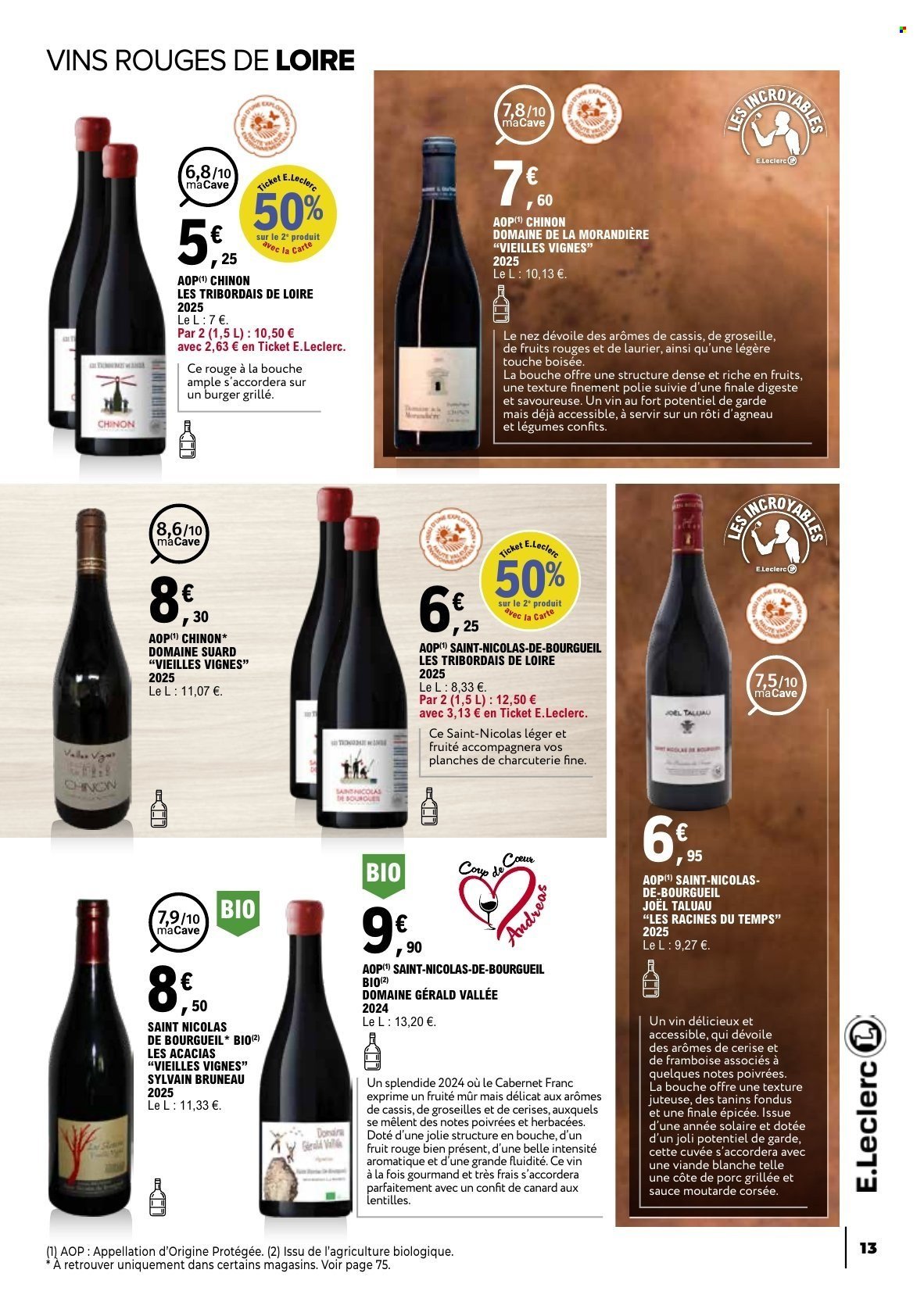 Catalogue E.LECLERC - Foire aux Vins