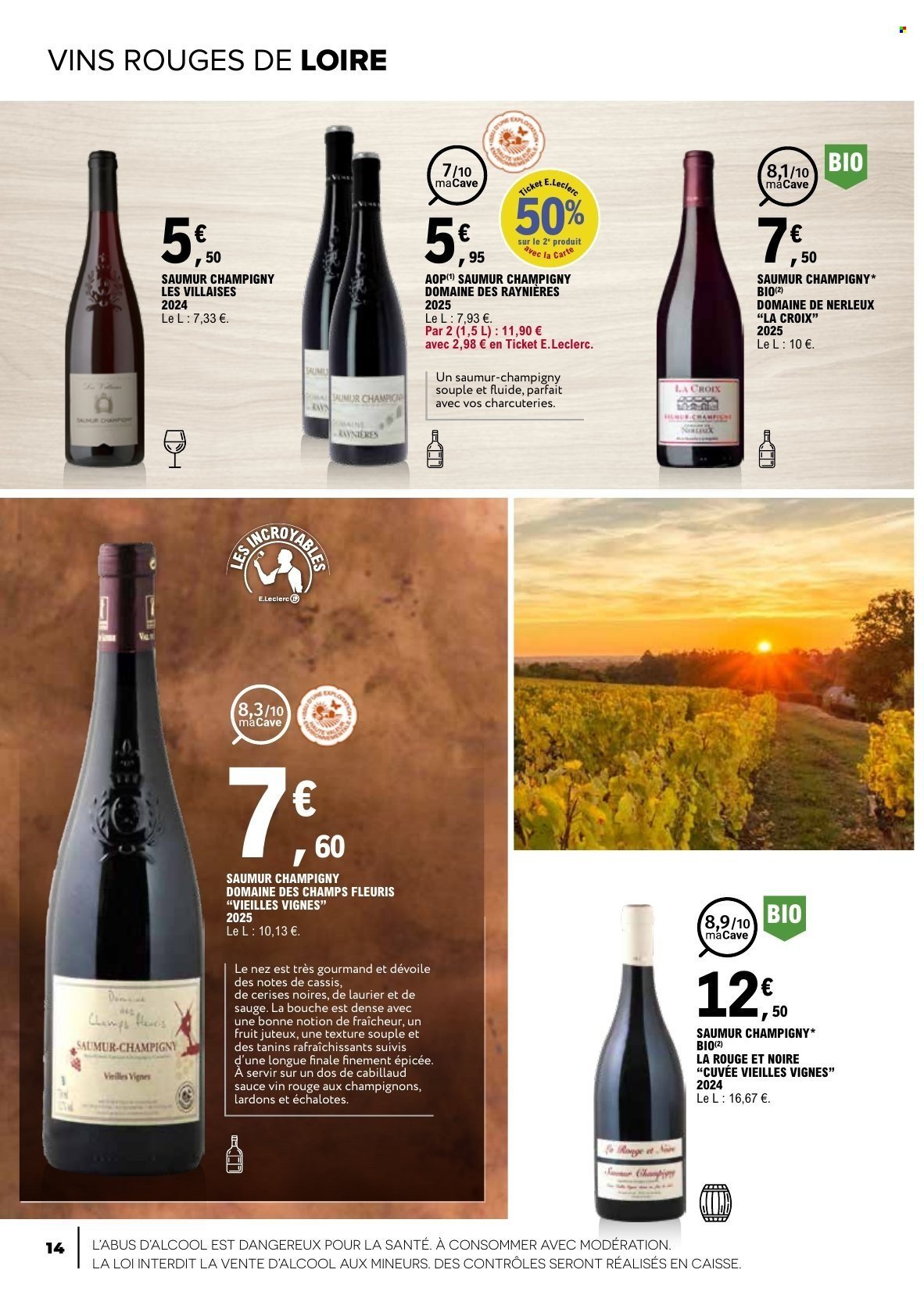 Catalogue E.LECLERC - Foire aux Vins
