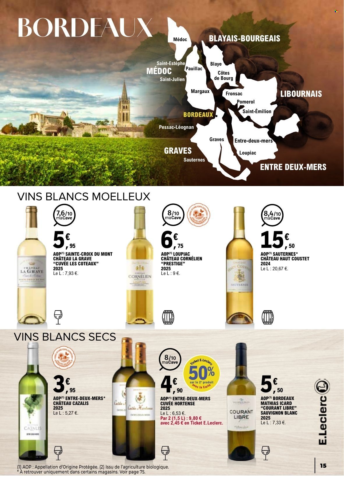 Catalogue E.LECLERC - Foire aux Vins