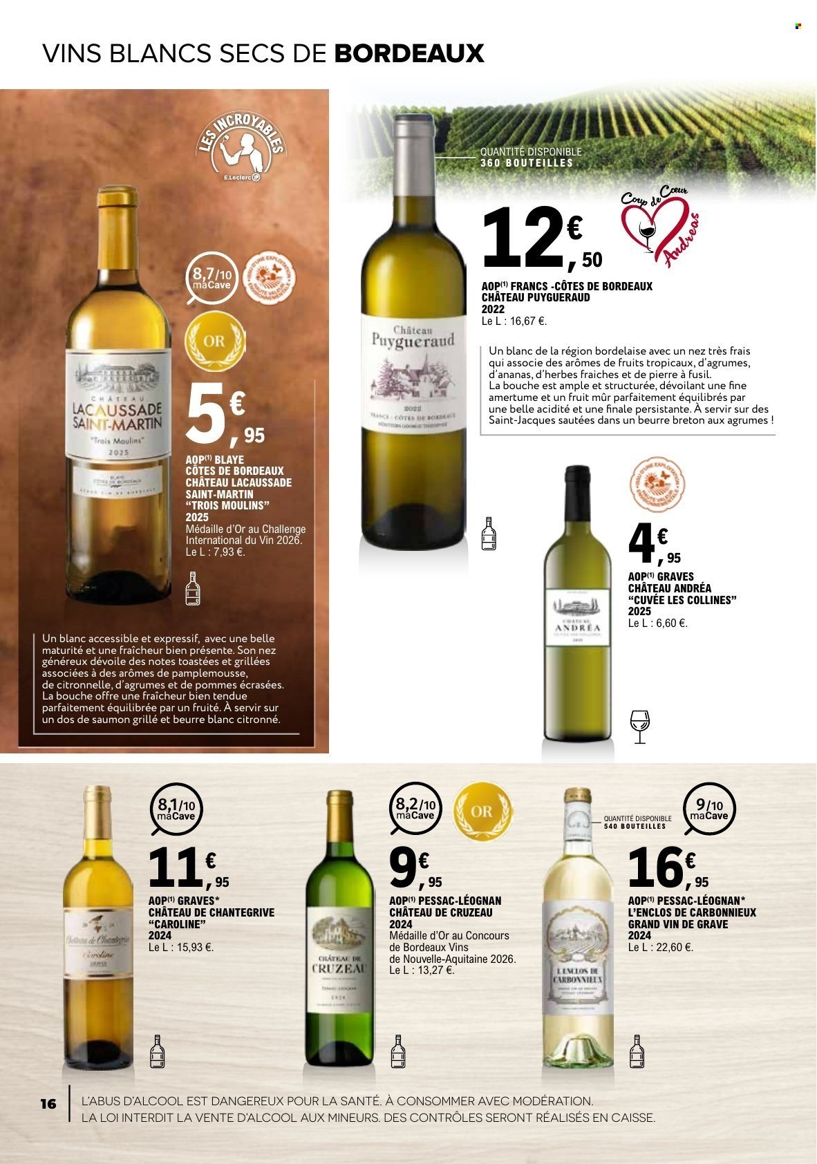 Catalogue E.LECLERC - Foire aux Vins