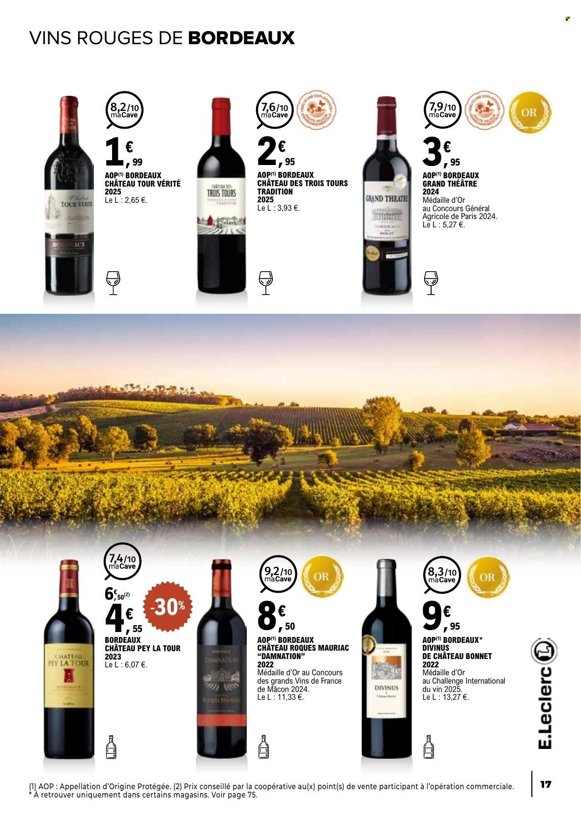 Catalogue E.LECLERC - Foire aux Vins